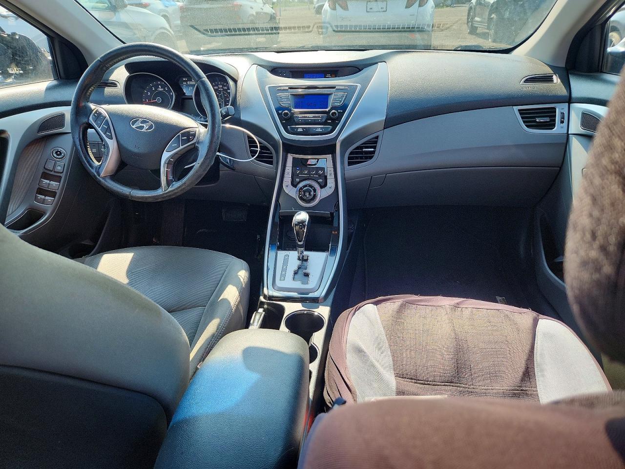 2013 Hyundai Elantra Gls Серый vin: 5NPDH4AEXDH250057