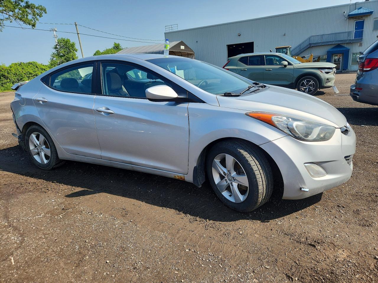 2013 Hyundai Elantra Gls Серый vin: 5NPDH4AEXDH250057