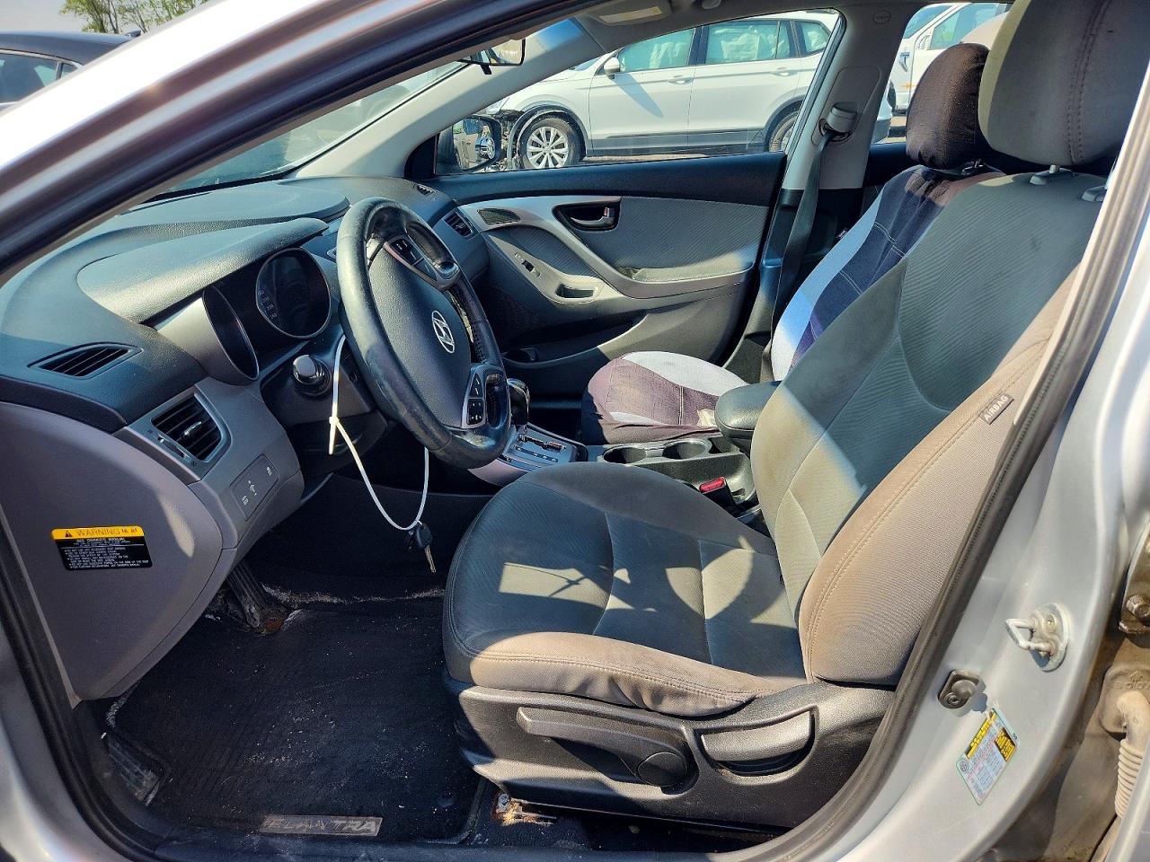 2013 Hyundai Elantra Gls Серый vin: 5NPDH4AEXDH250057