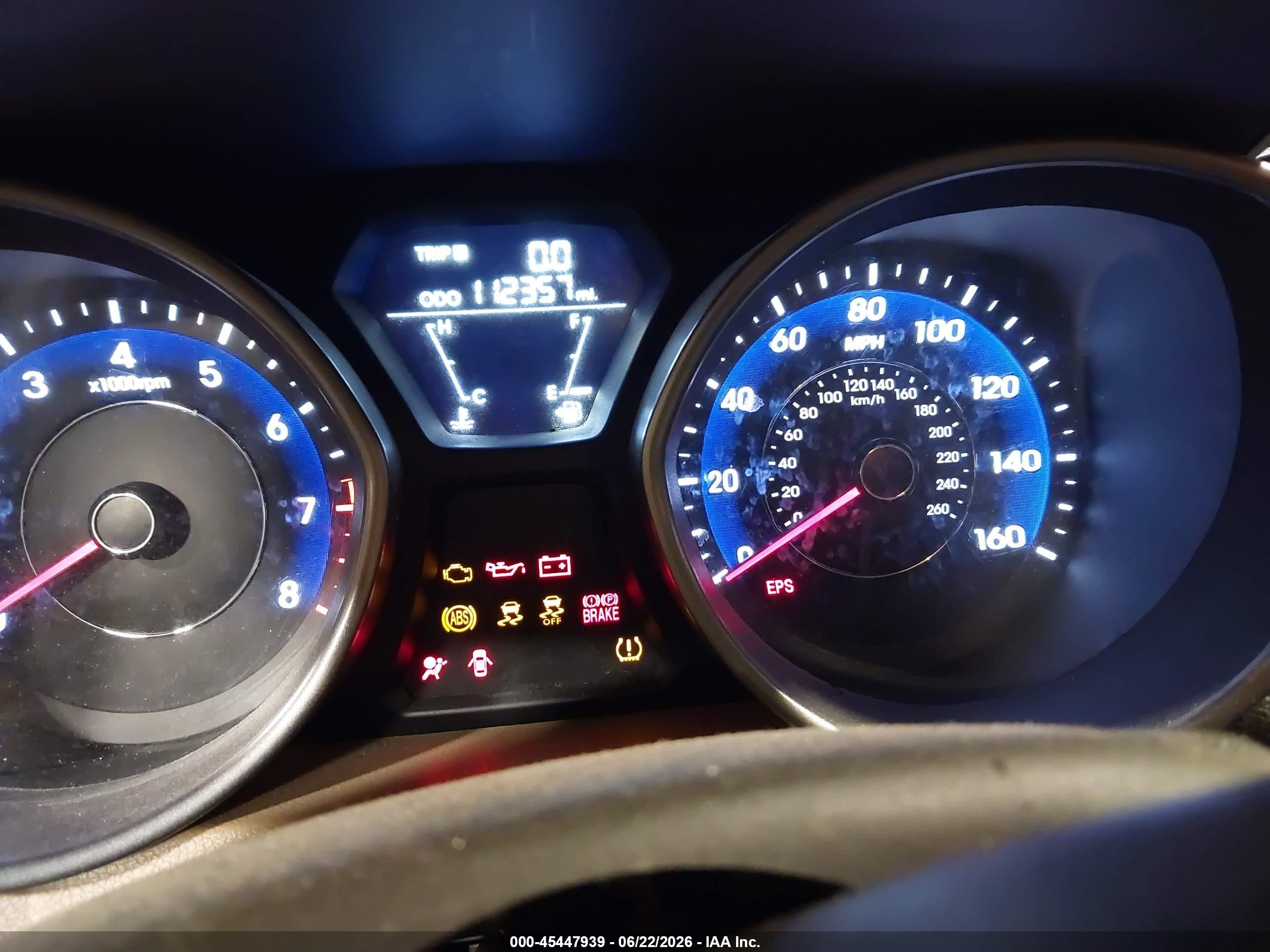 2013 Hyundai Elantra Gls Белый vin: 5NPDH4AEXDH252293