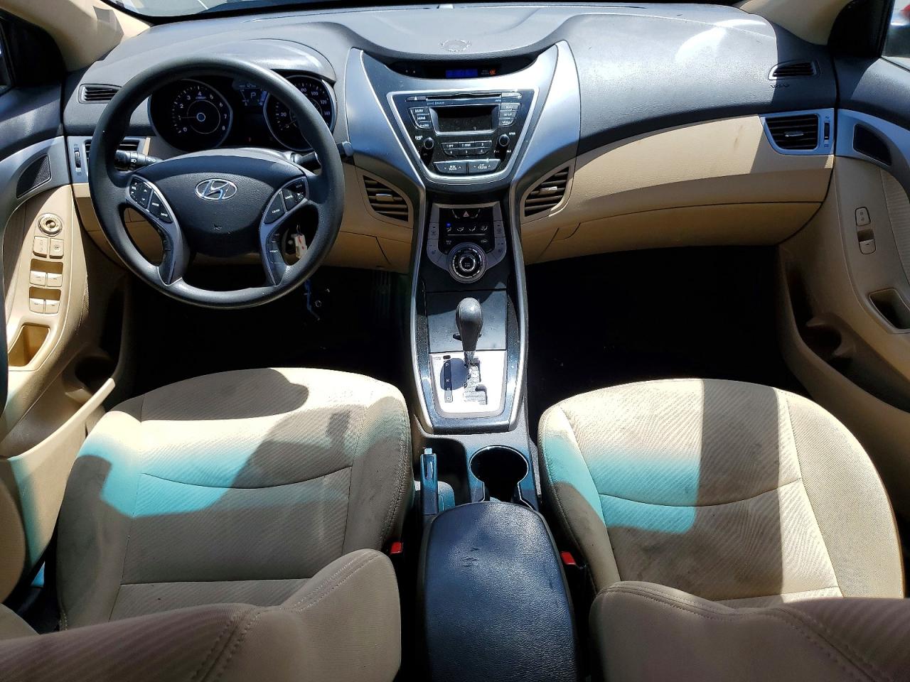 2013 Hyundai Elantra Gls Red vin: 5NPDH4AEXDH254187