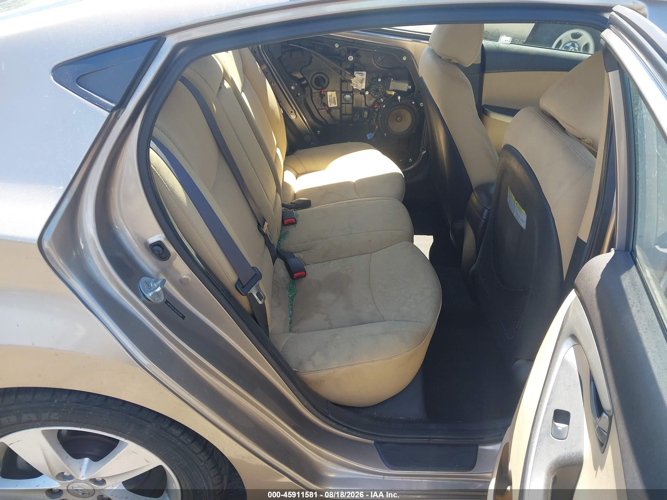 2013 Hyundai Elantra Gls Gray vin: 5NPDH4AEXDH254481