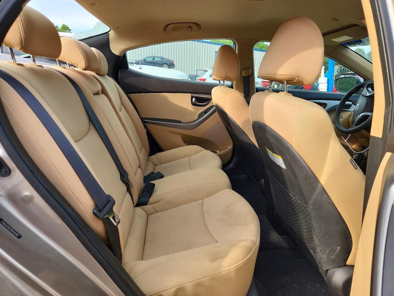 2013 Hyundai Elantra Gls Tan vin: 5NPDH4AEXDH259423