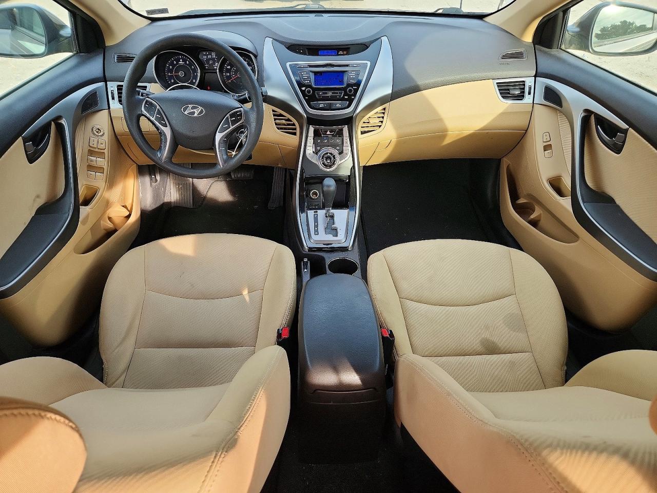 2013 Hyundai Elantra Gls Tan vin: 5NPDH4AEXDH259423