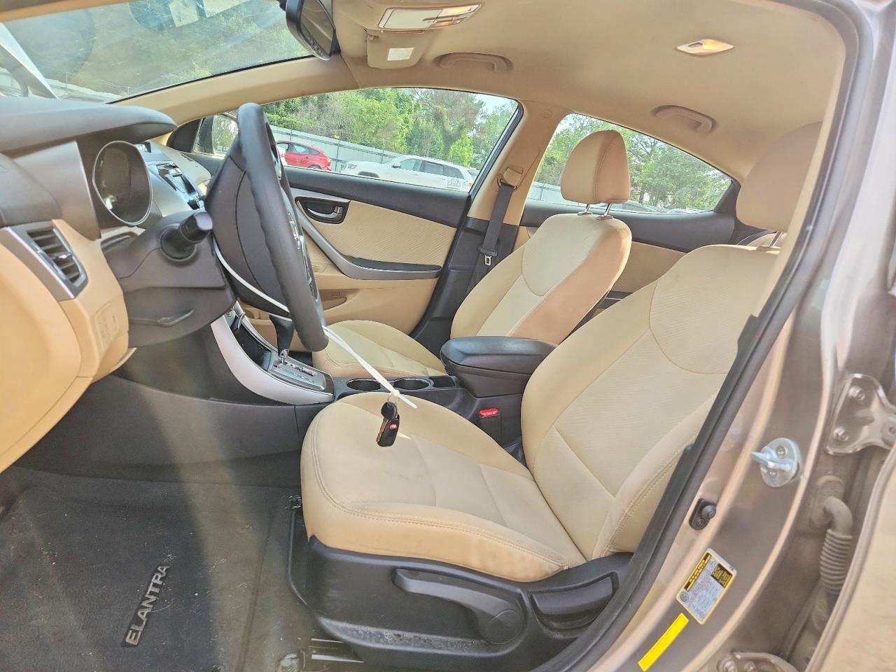 2013 Hyundai Elantra Gls Tan vin: 5NPDH4AEXDH259423