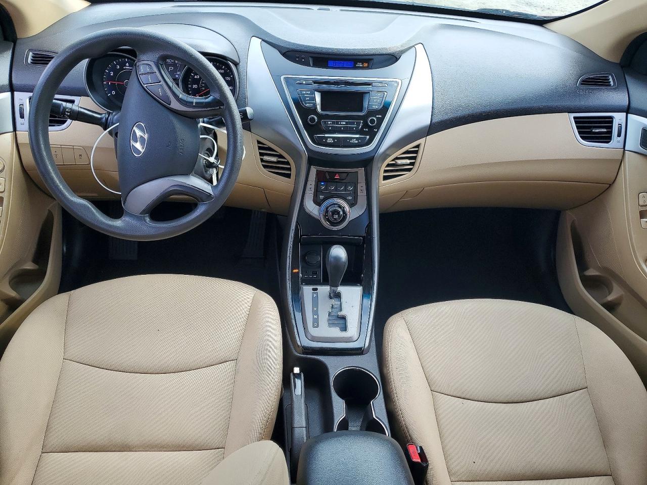 2013 Hyundai Elantra Gls Red vin: 5NPDH4AEXDH264993