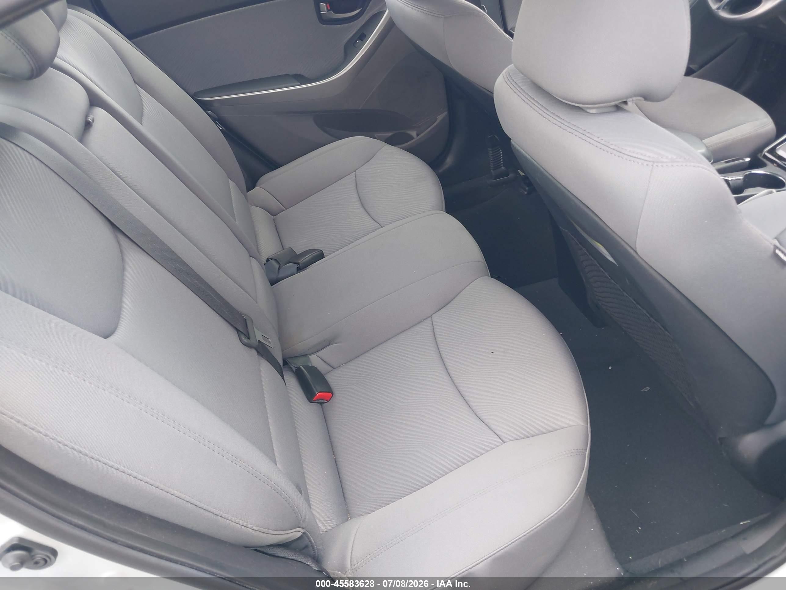 2013 Hyundai Elantra Gls Silver vin: 5NPDH4AEXDH268509