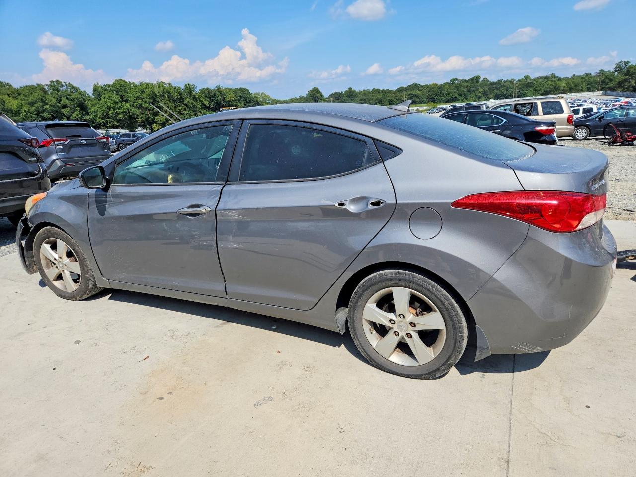 2013 Hyundai Elantra Gls Серый vin: 5NPDH4AEXDH270180