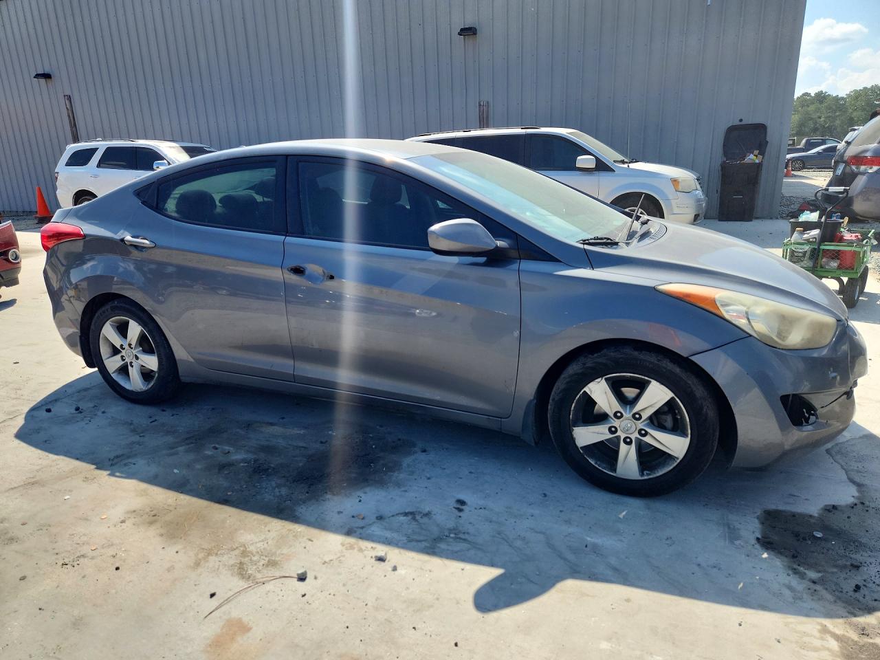 2013 Hyundai Elantra Gls Серый vin: 5NPDH4AEXDH270180