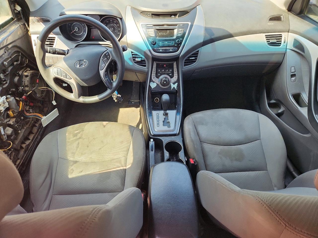 2013 Hyundai Elantra Gls Серый vin: 5NPDH4AEXDH270180
