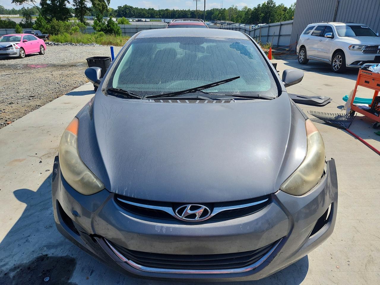 2013 Hyundai Elantra Gls Серый vin: 5NPDH4AEXDH270180