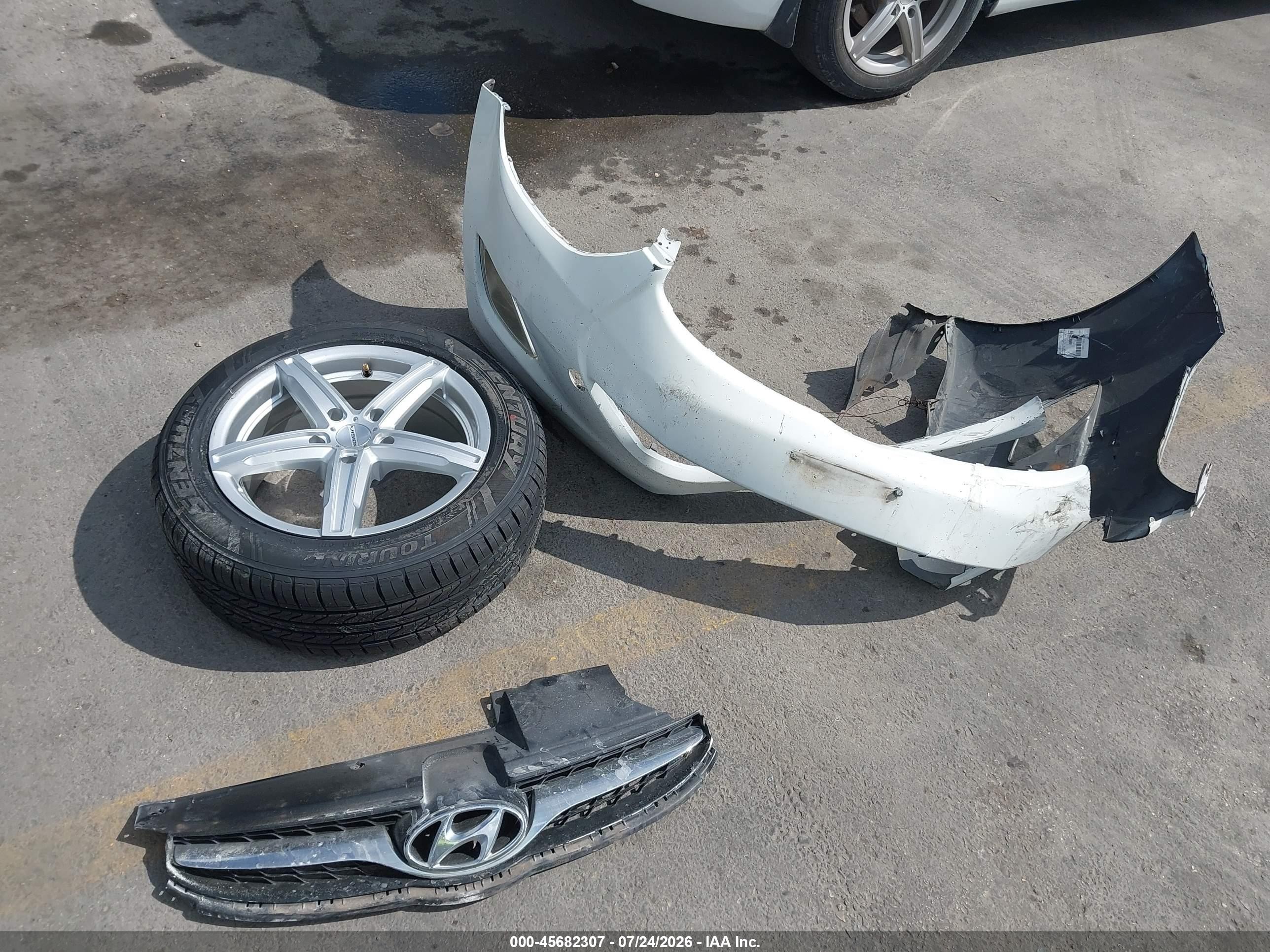 2013 Hyundai Elantra Gls Белый vin: 5NPDH4AEXDH282765