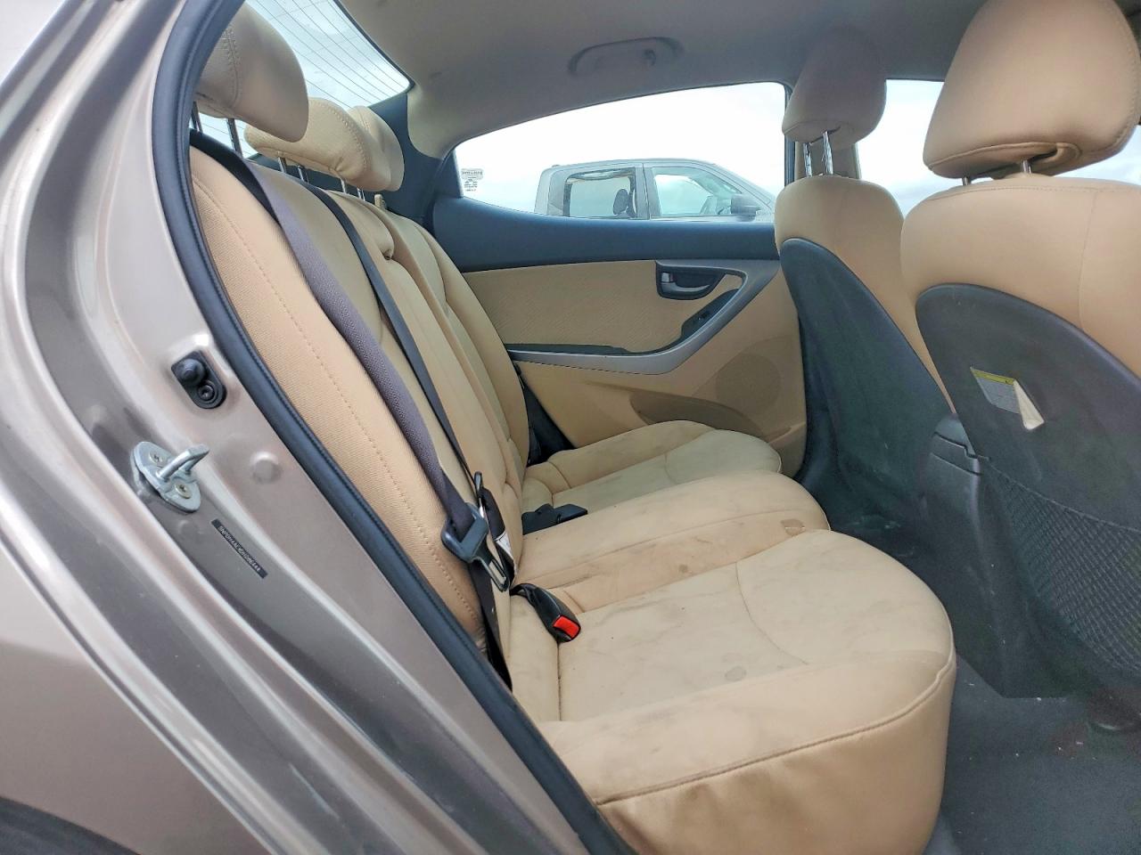 2013 Hyundai Elantra Gls Tan vin: 5NPDH4AEXDH286444