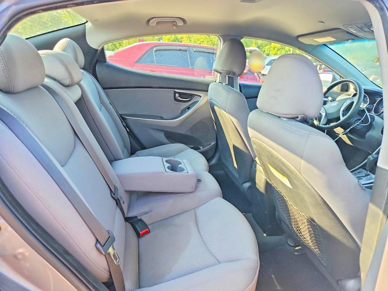 2013 Hyundai Elantra Gls Gray vin: 5NPDH4AEXDH288825