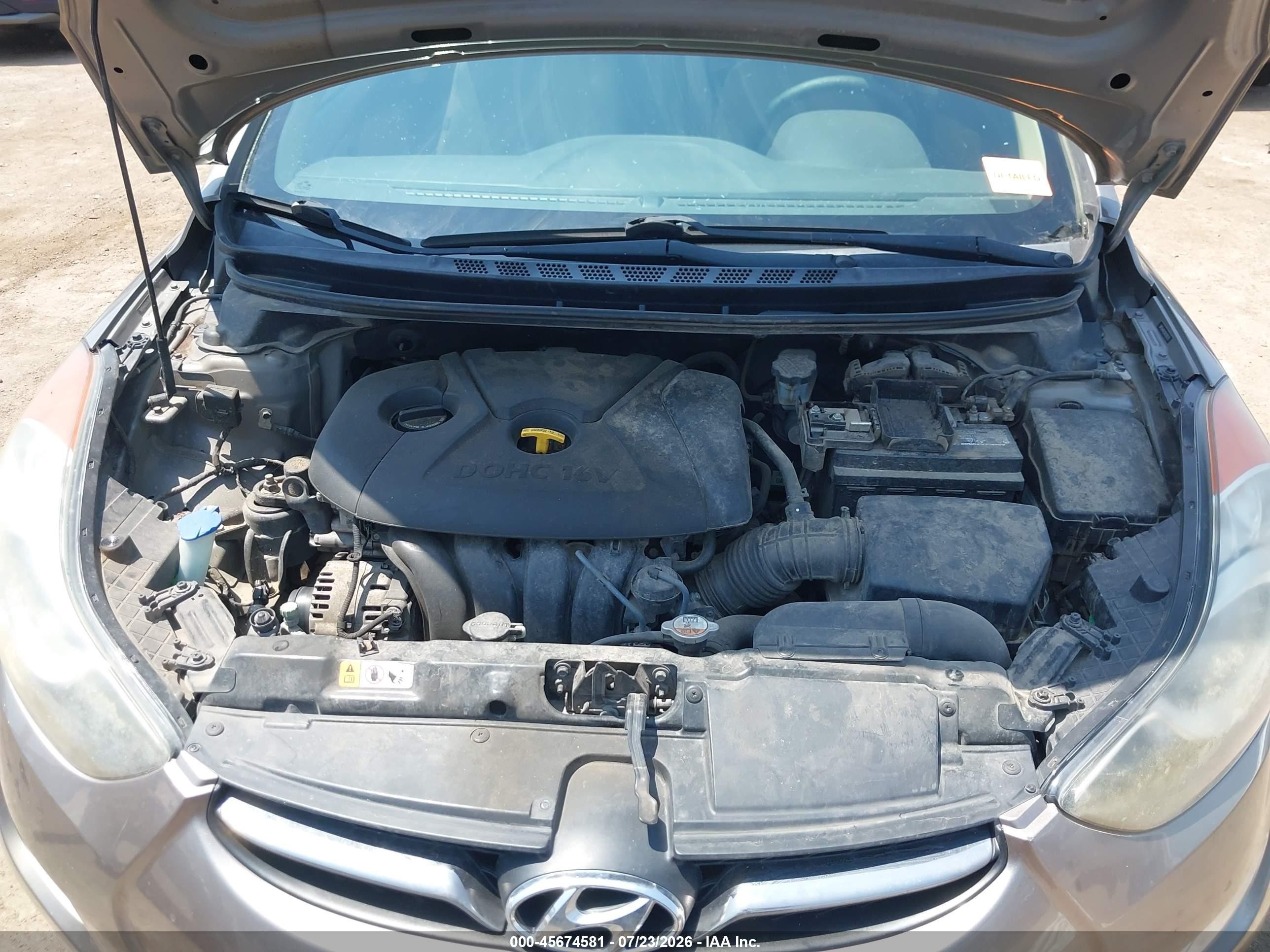 2013 Hyundai Elantra Limited Silver vin: 5NPDH4AEXDH289375