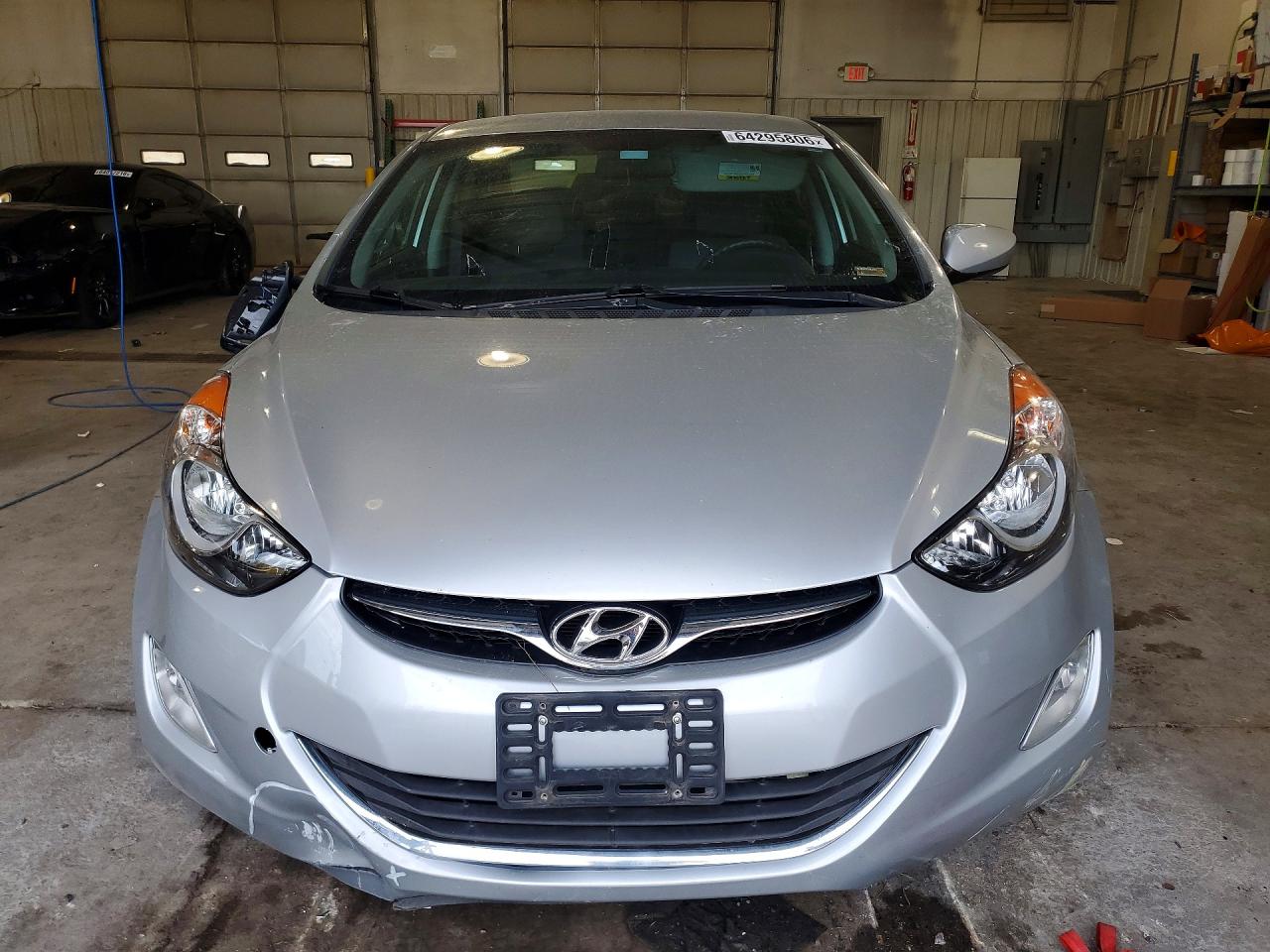 2013 Hyundai Elantra Gls Silver vin: 5NPDH4AEXDH308815