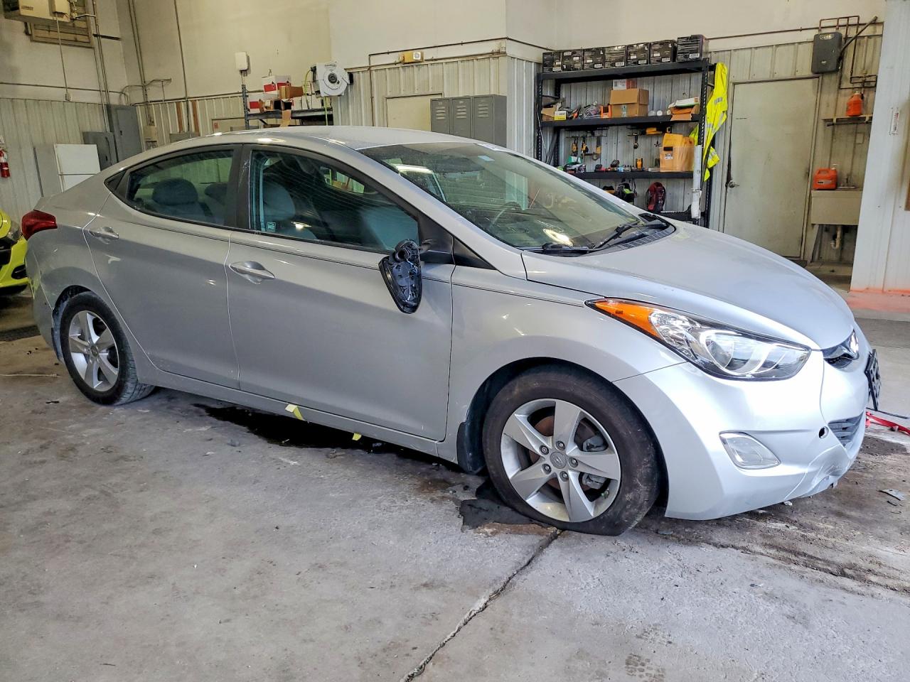 2013 Hyundai Elantra Gls Silver vin: 5NPDH4AEXDH308815