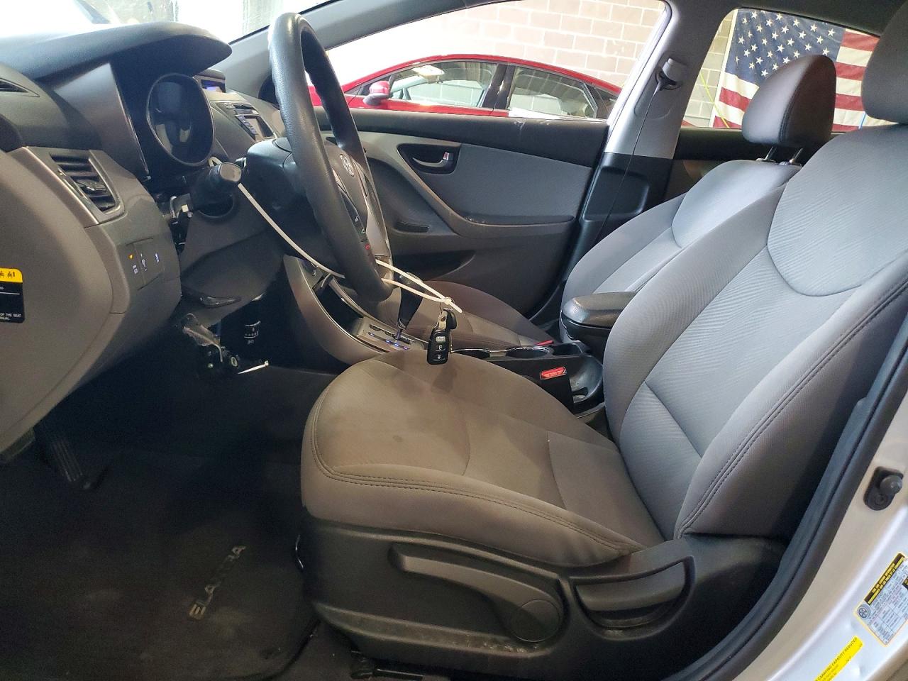 2013 Hyundai Elantra Gls Silver vin: 5NPDH4AEXDH308815