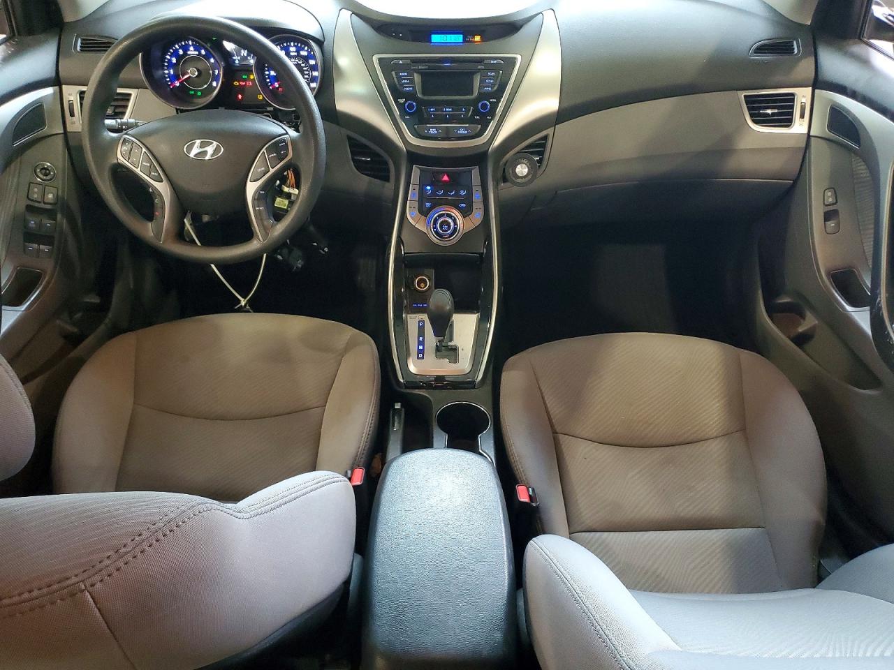 2013 Hyundai Elantra Gls Silver vin: 5NPDH4AEXDH308815