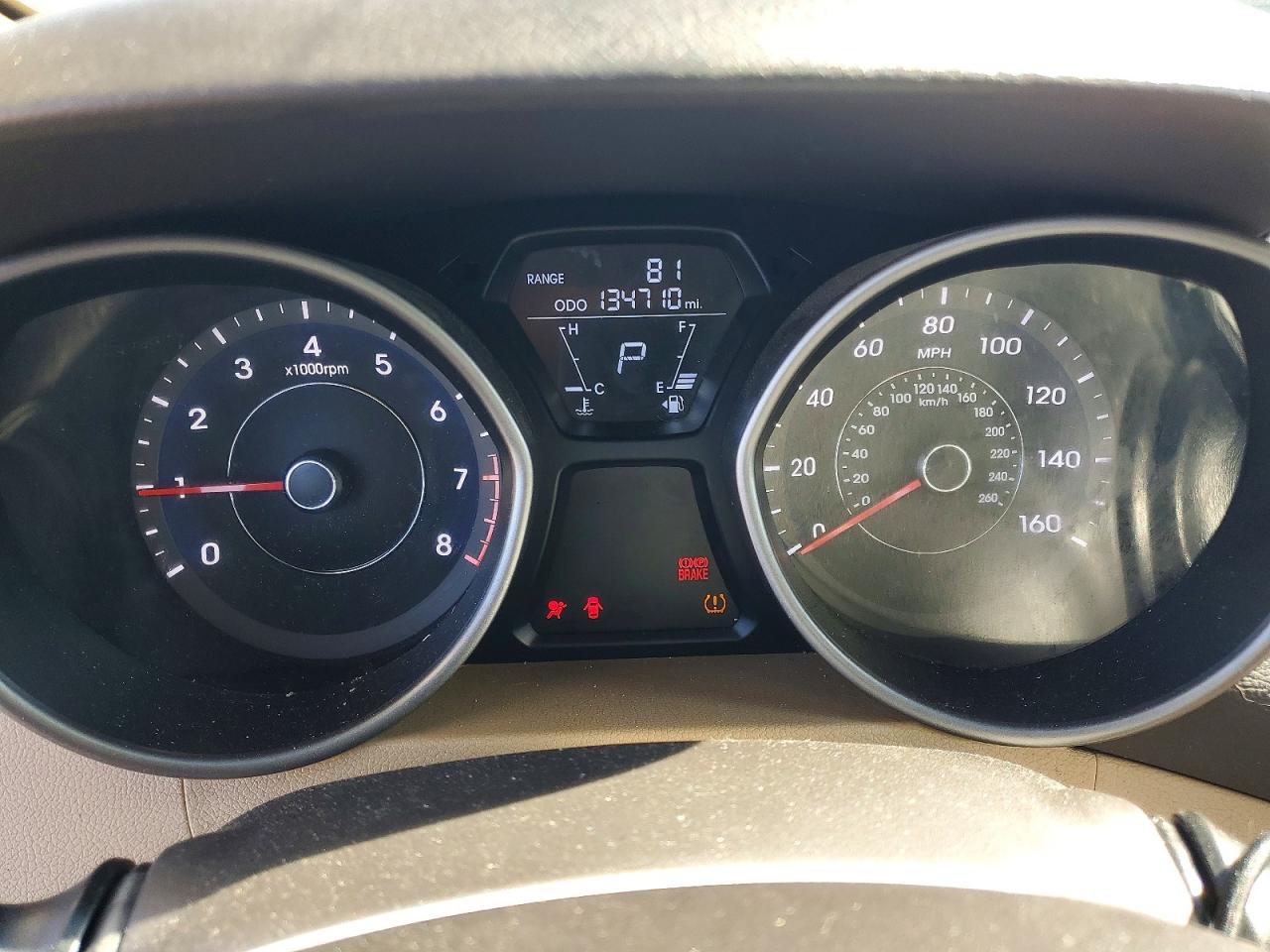 2013 Hyundai Elantra Gls Белый vin: 5NPDH4AEXDH314503