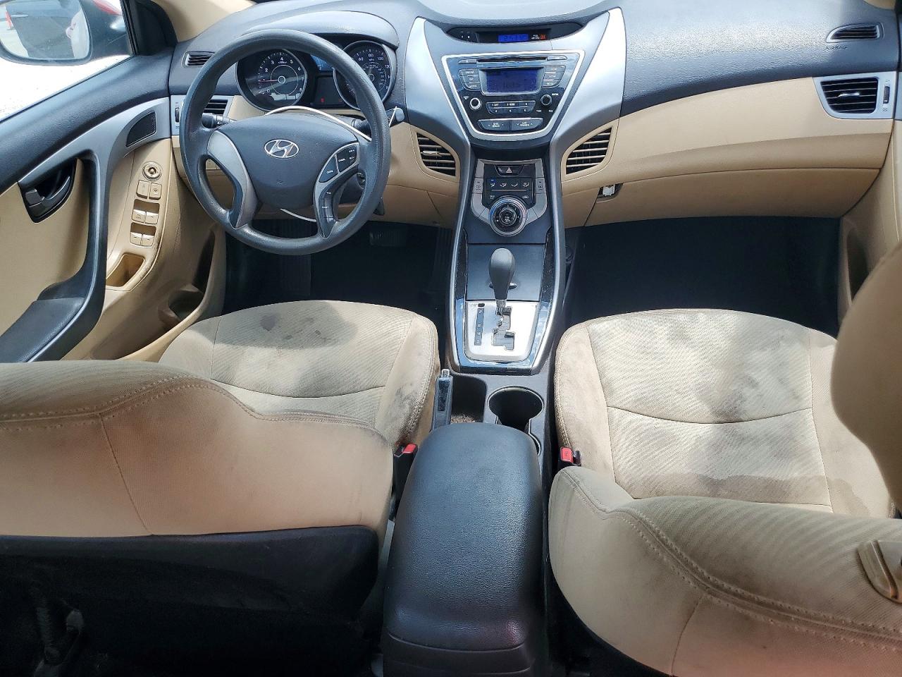 2013 Hyundai Elantra Gls Burgundy vin: 5NPDH4AEXDH318471