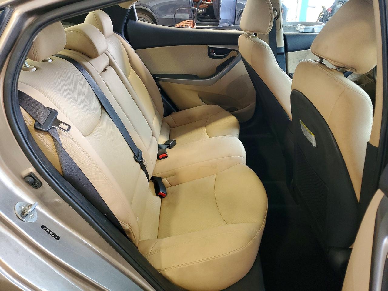 2013 Hyundai Elantra Gls Gray vin: 5NPDH4AEXDH327817