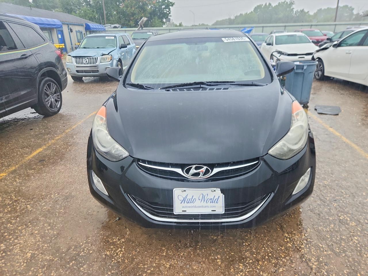 2013 Hyundai Elantra Gls Black vin: 5NPDH4AEXDH328966