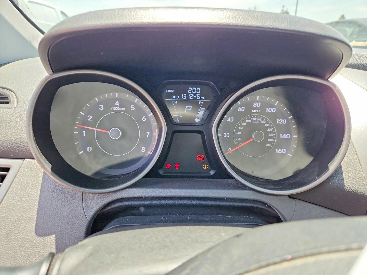 2013 Hyundai Elantra Gls Blue vin: 5NPDH4AEXDH336758