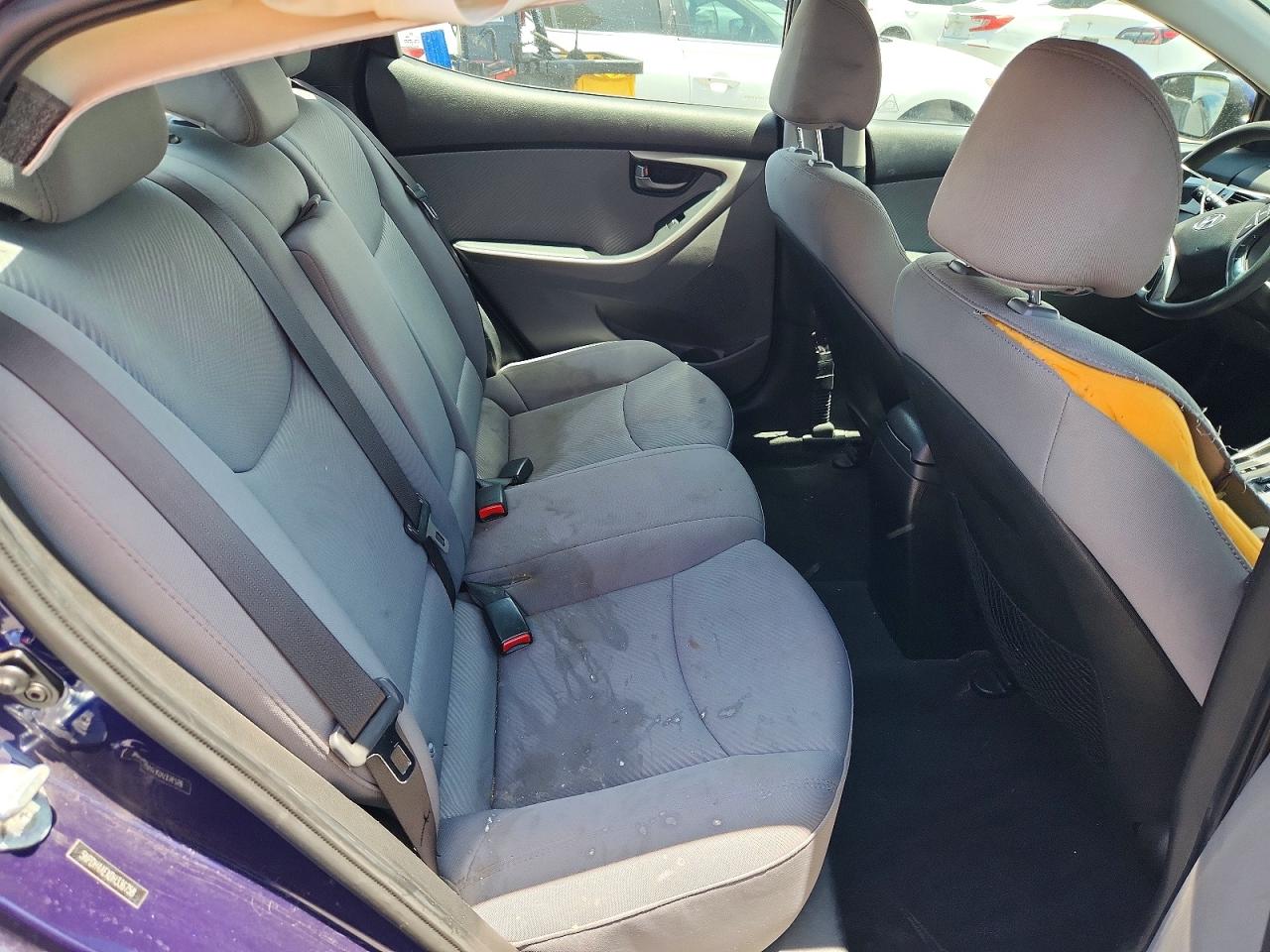 2013 Hyundai Elantra Gls Blue vin: 5NPDH4AEXDH336758