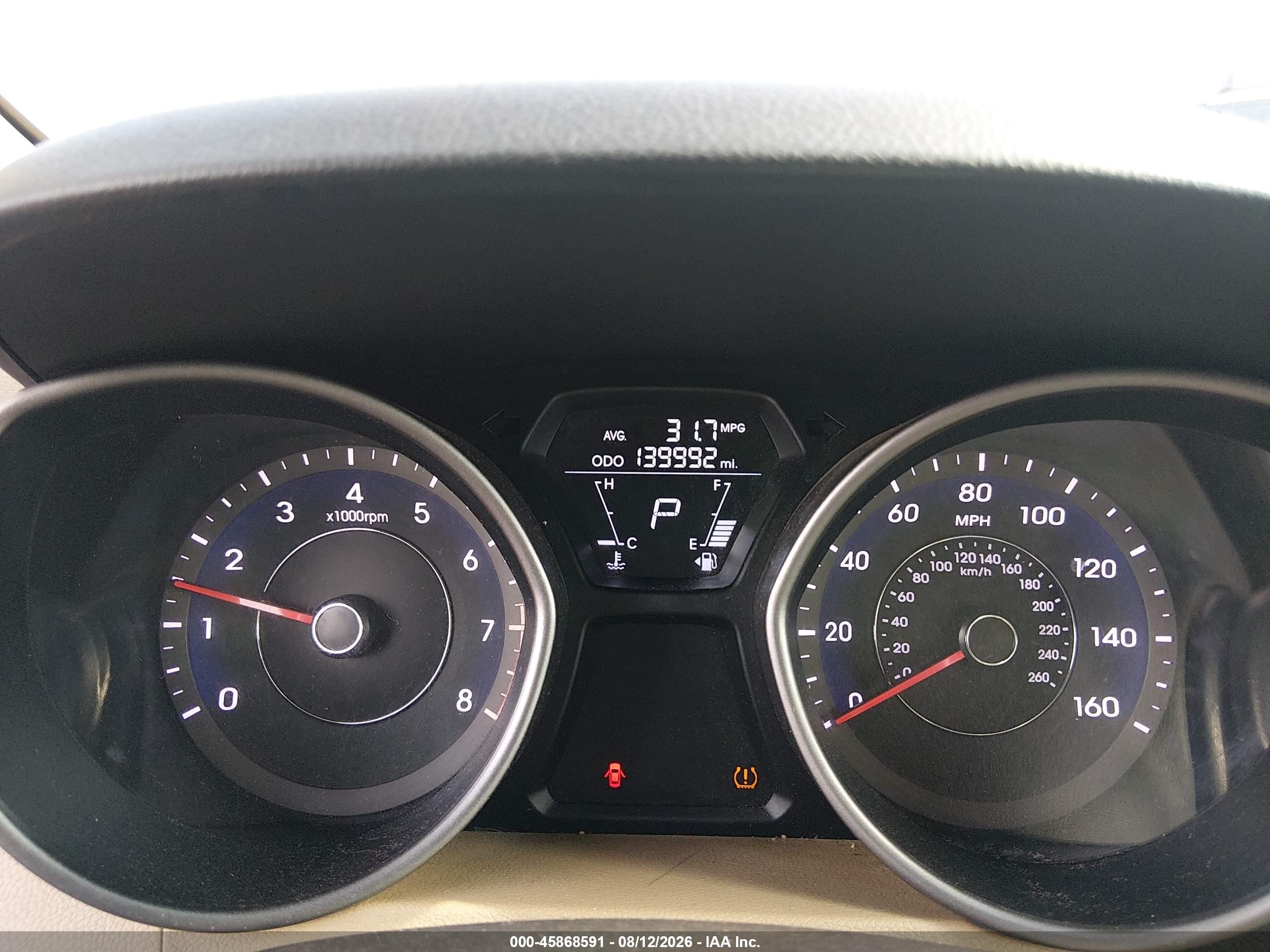 2013 Hyundai Elantra Gls White vin: 5NPDH4AEXDH340406
