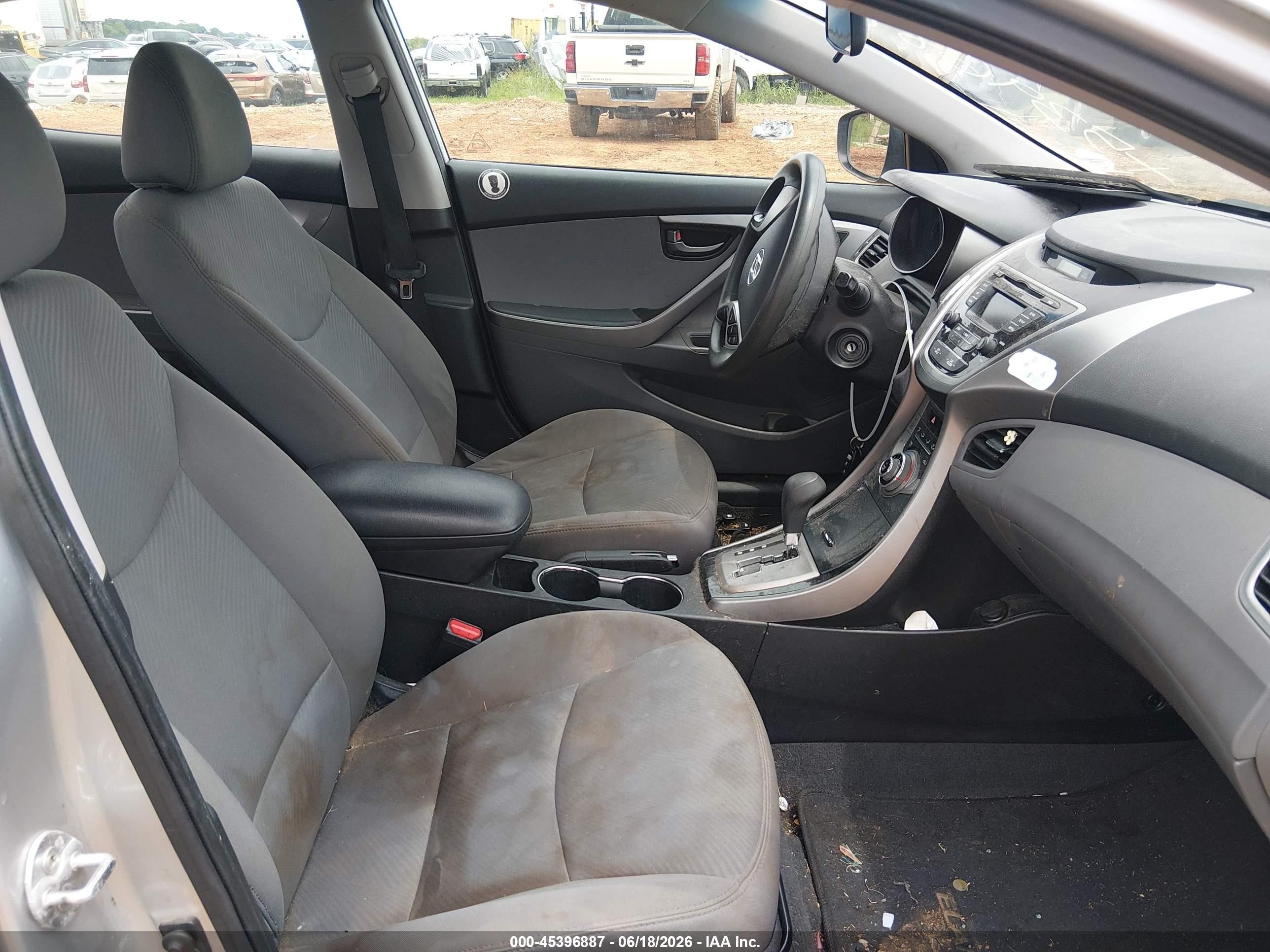 2013 Hyundai Elantra Gls Silver vin: 5NPDH4AEXDH347291