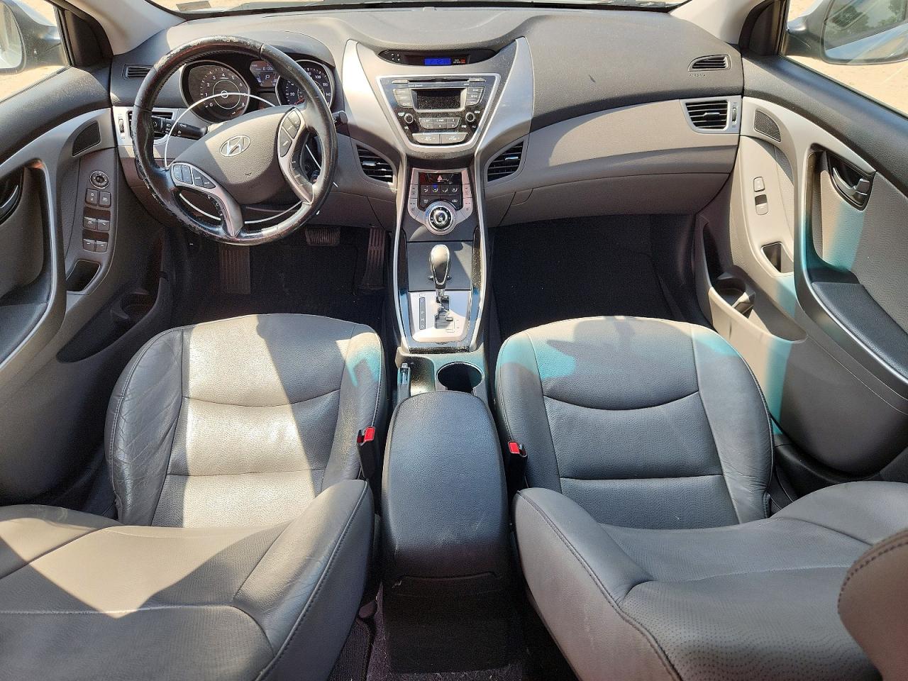 2013 Hyundai Elantra Limited Silver vin: 5NPDH4AEXDH347307