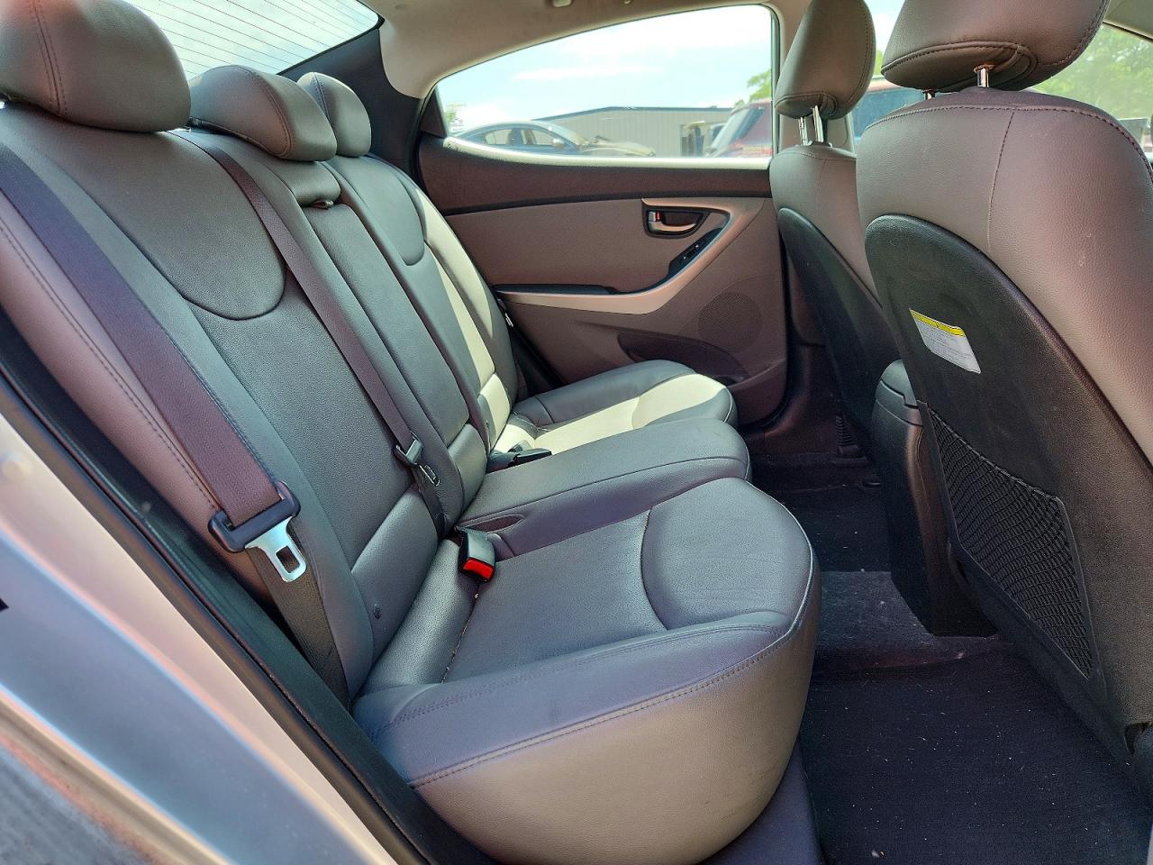 2013 Hyundai Elantra Limited Silver vin: 5NPDH4AEXDH347307