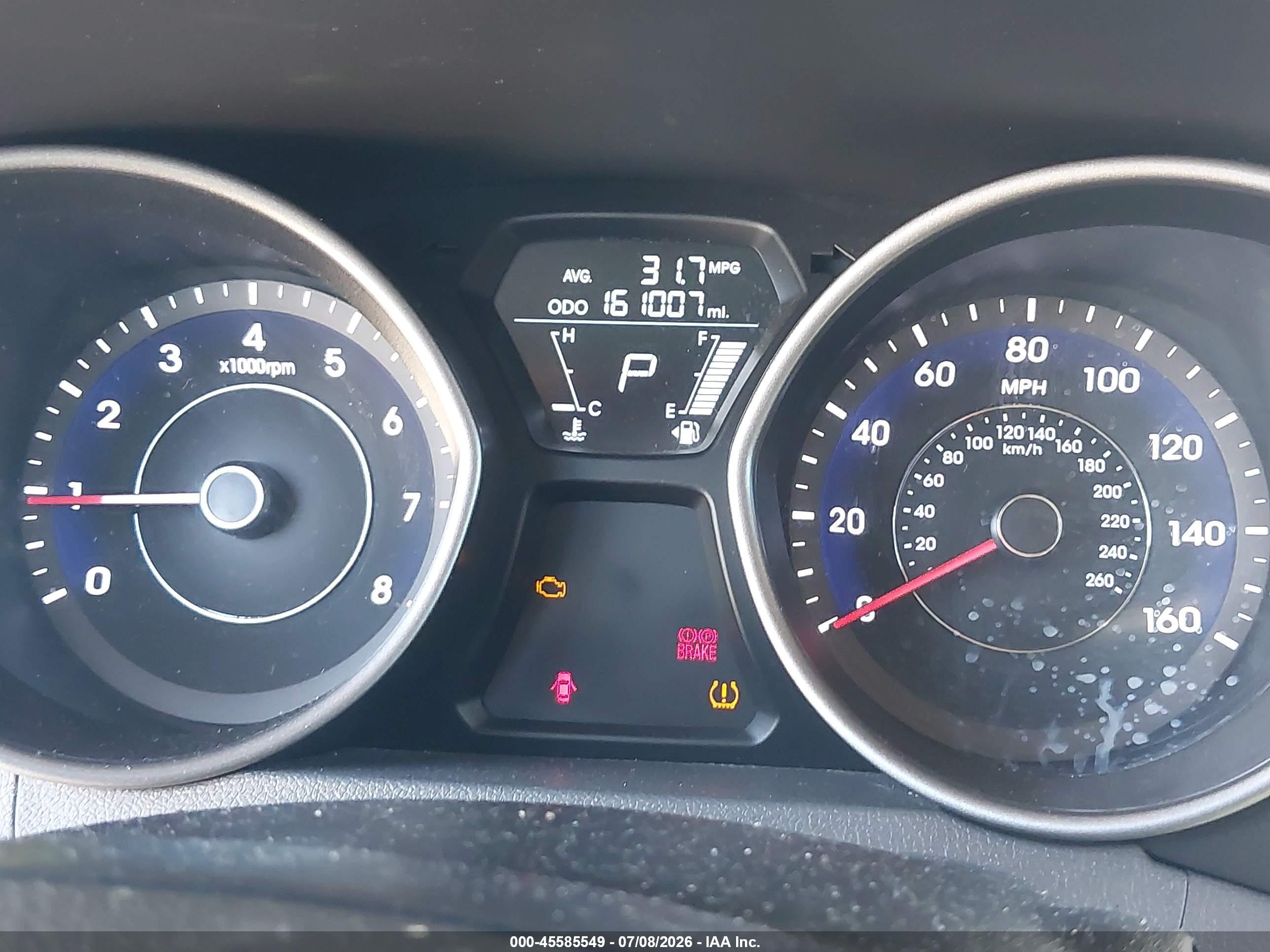 2013 Hyundai Elantra Gls Gray vin: 5NPDH4AEXDH351941