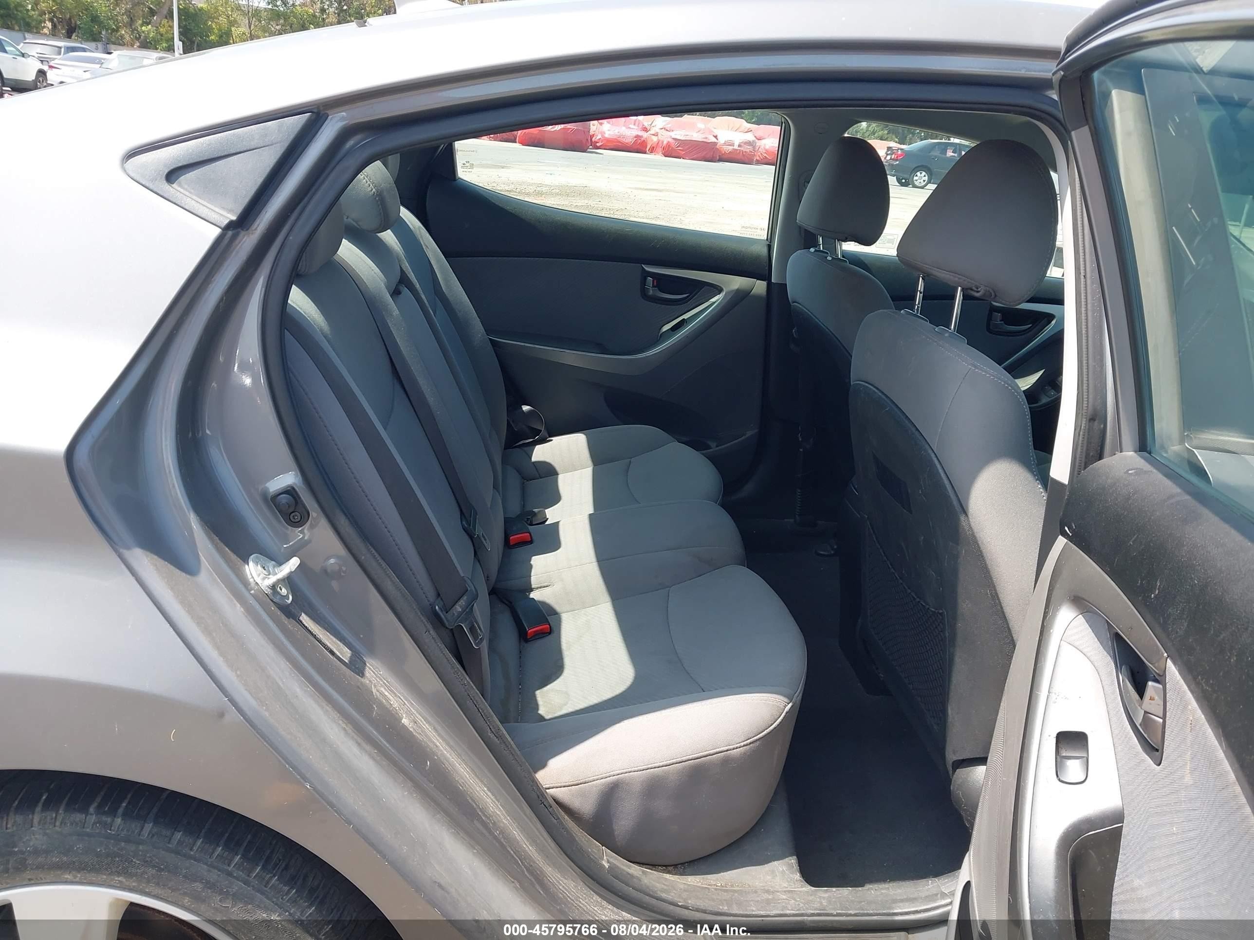 2013 Hyundai Elantra Gls Серый vin: 5NPDH4AEXDH352412