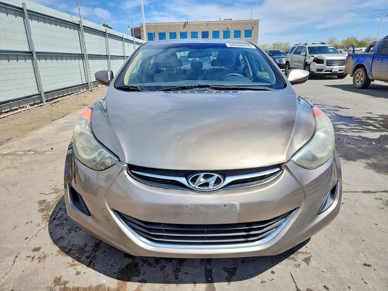 2013 Hyundai Elantra Gls Желто-коричневый vin: 5NPDH4AEXDH362910