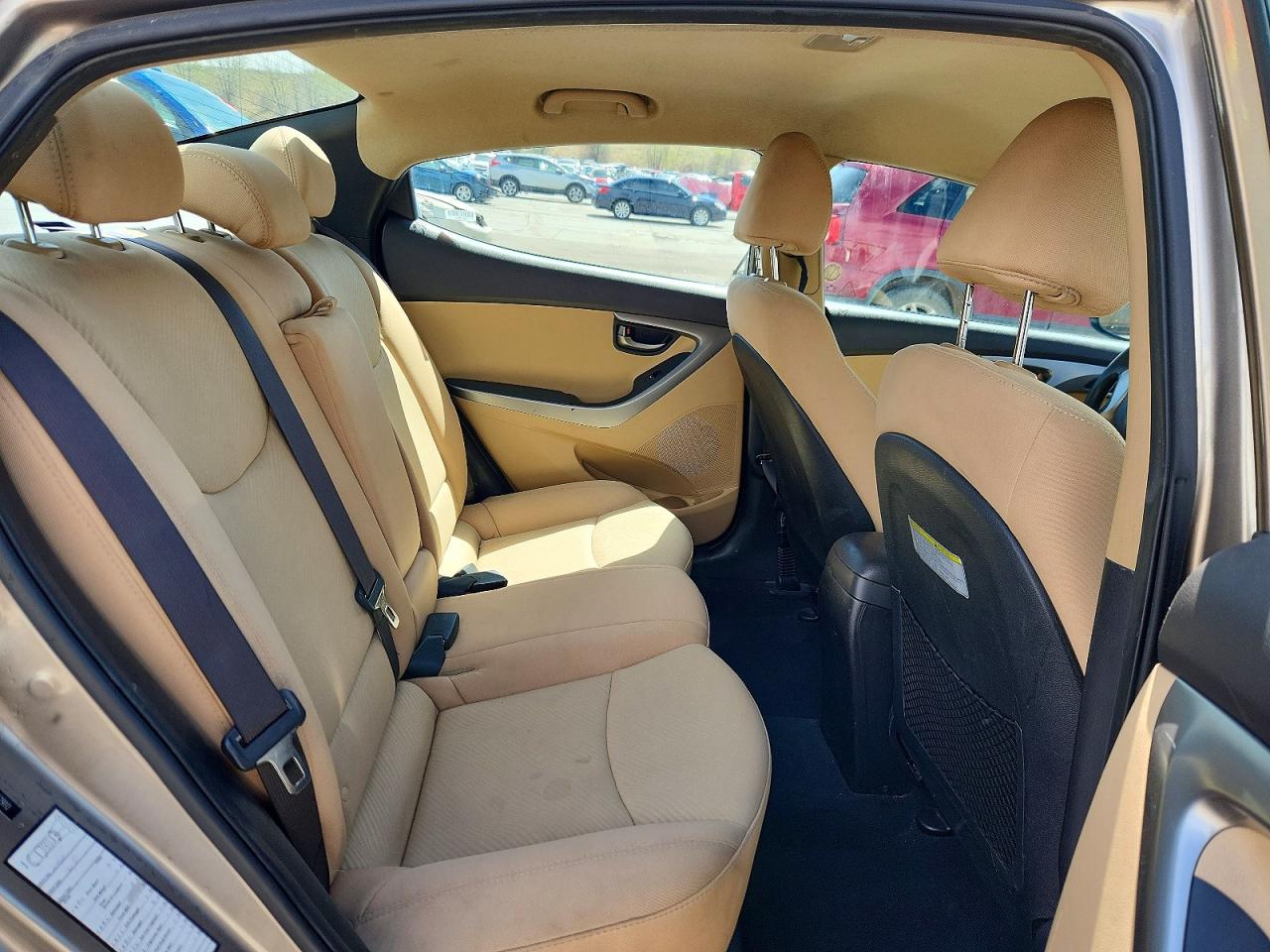 2013 Hyundai Elantra Gls Желто-коричневый vin: 5NPDH4AEXDH362910