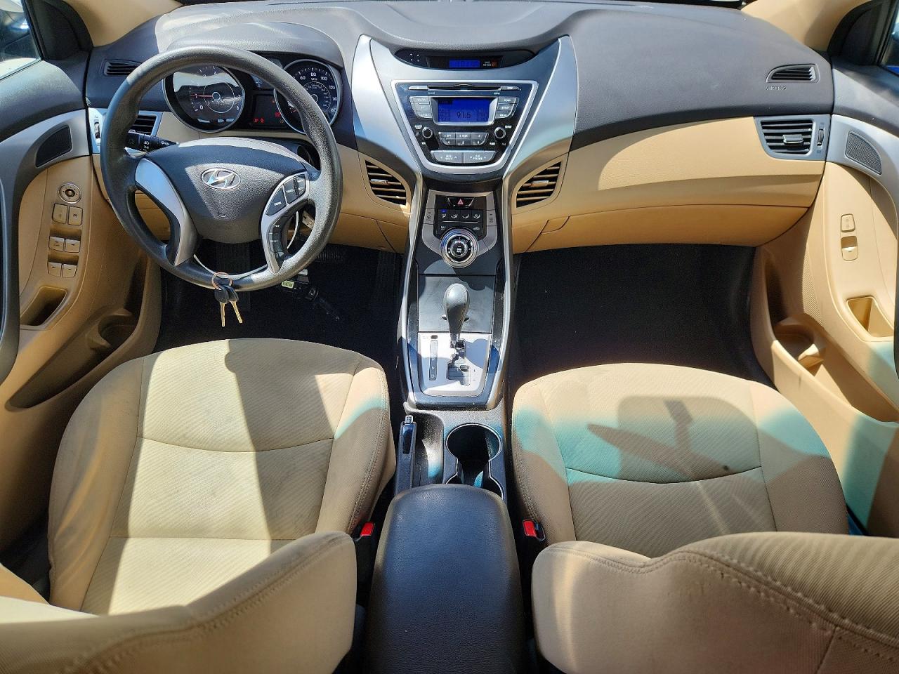 2013 Hyundai Elantra Gls Желто-коричневый vin: 5NPDH4AEXDH362910