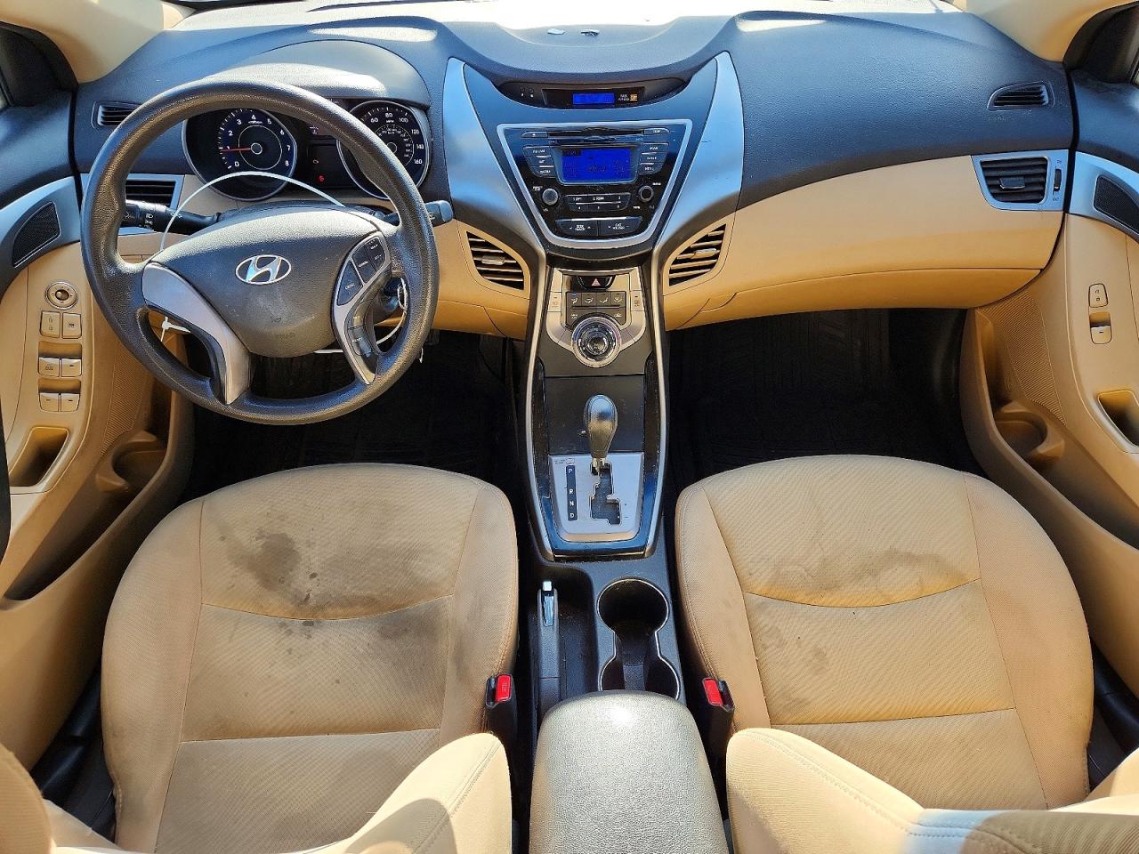 2013 Hyundai Elantra Gls Burgundy vin: 5NPDH4AEXDH365502