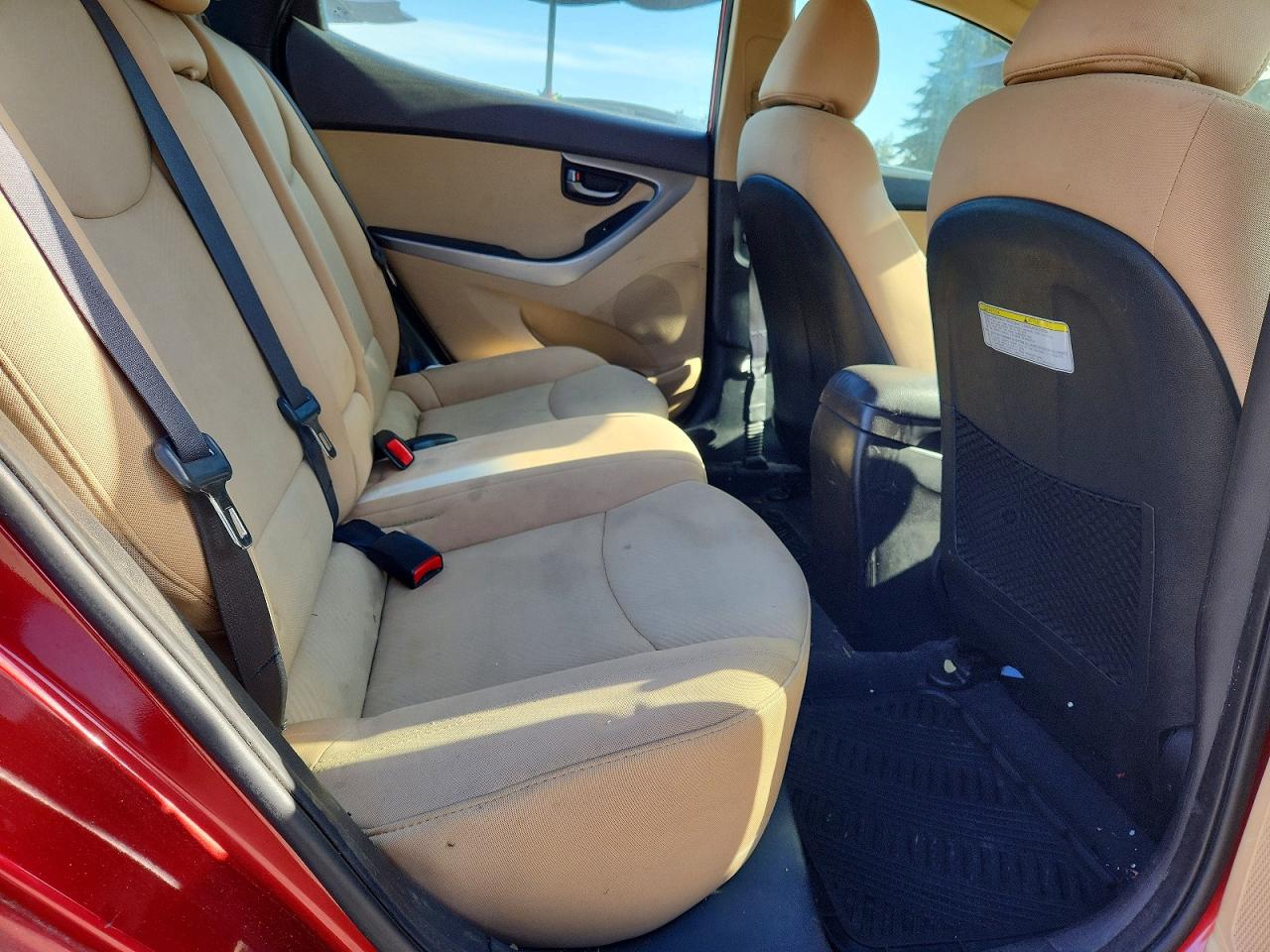 2013 Hyundai Elantra Gls Burgundy vin: 5NPDH4AEXDH365502