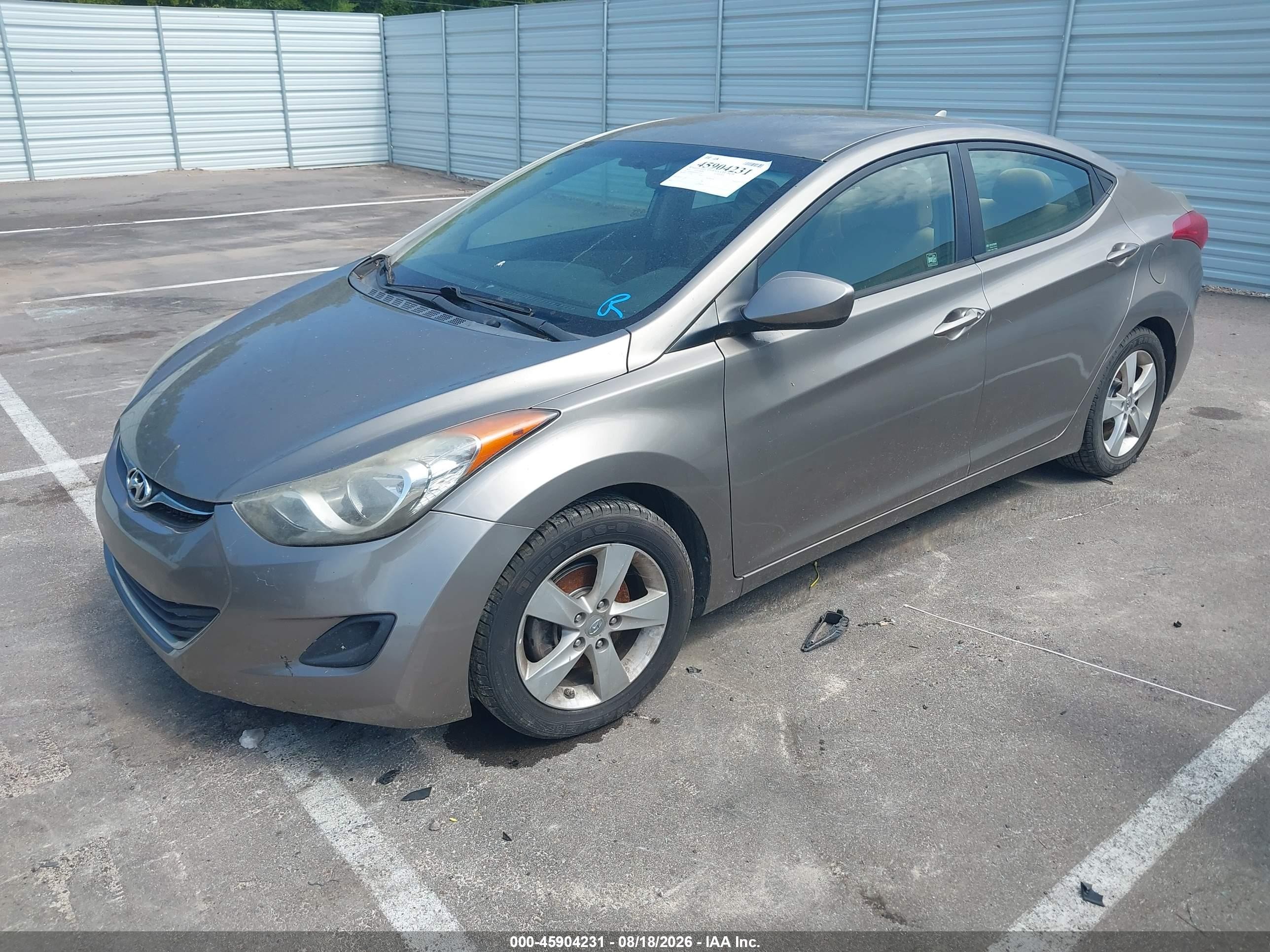 2013 Hyundai Elantra Gls Dark Brown vin: 5NPDH4AEXDH371722