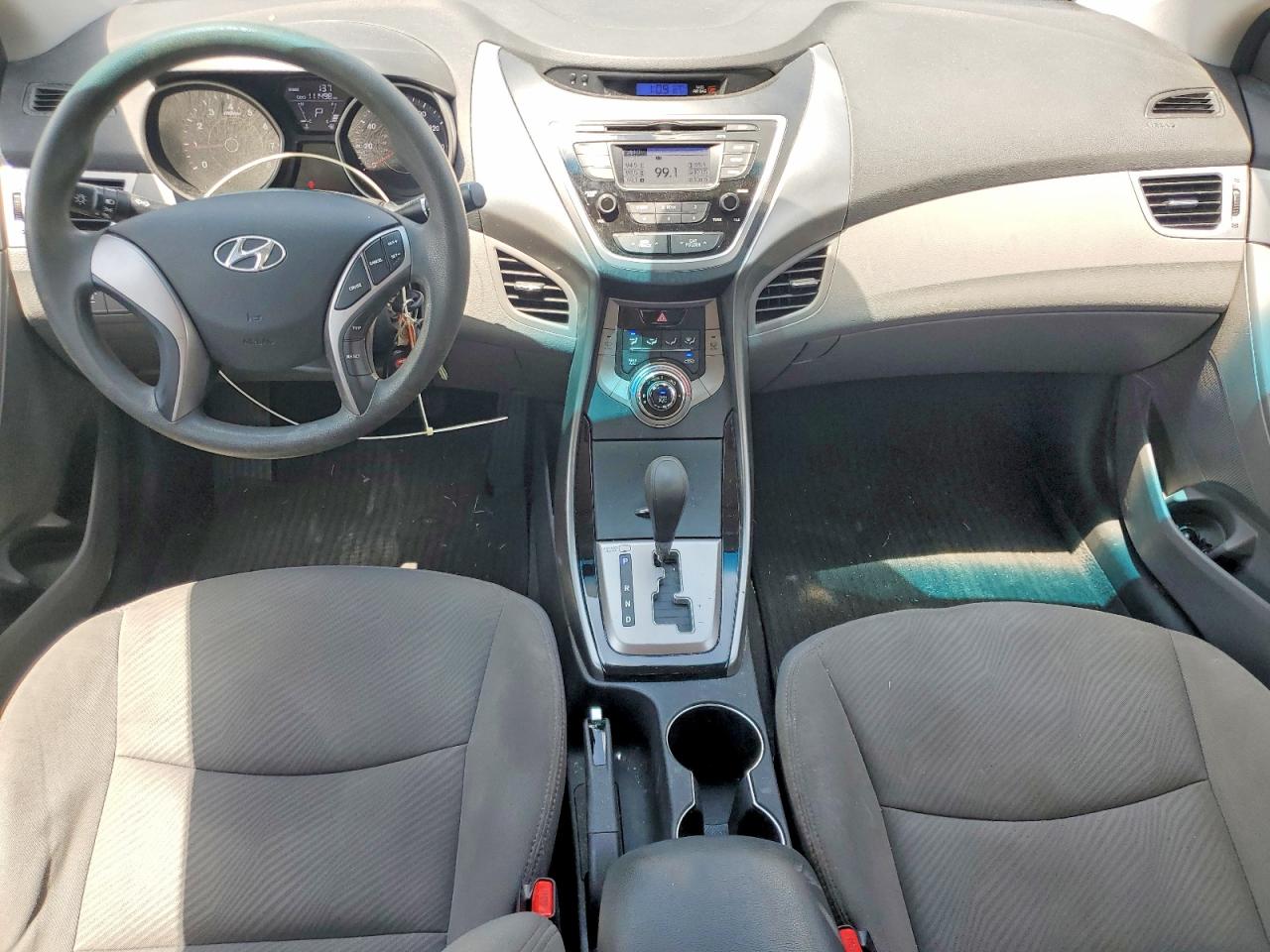 2013 Hyundai Elantra Gls Silver vin: 5NPDH4AEXDH372935