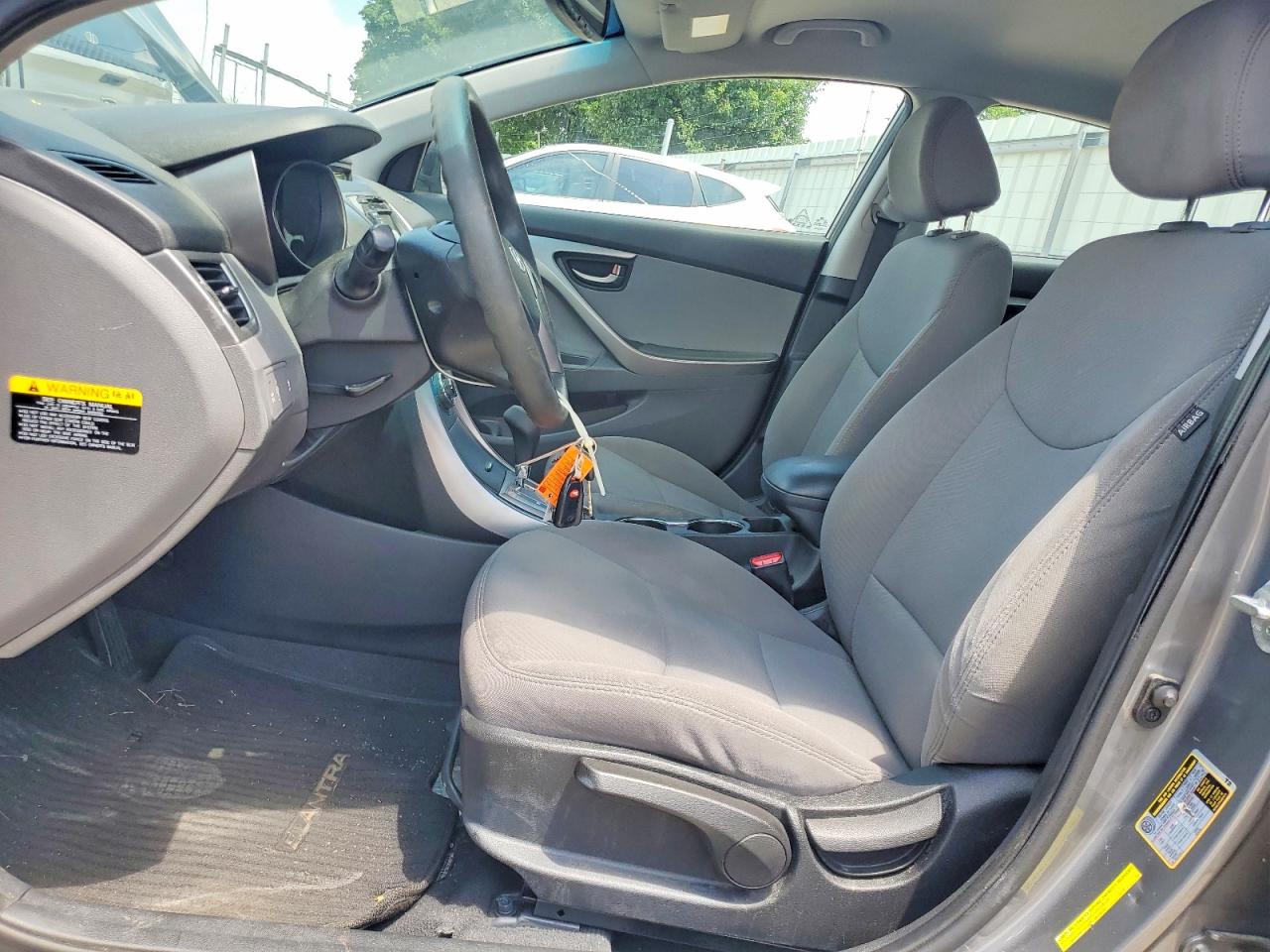 2013 Hyundai Elantra Gls Silver vin: 5NPDH4AEXDH372935