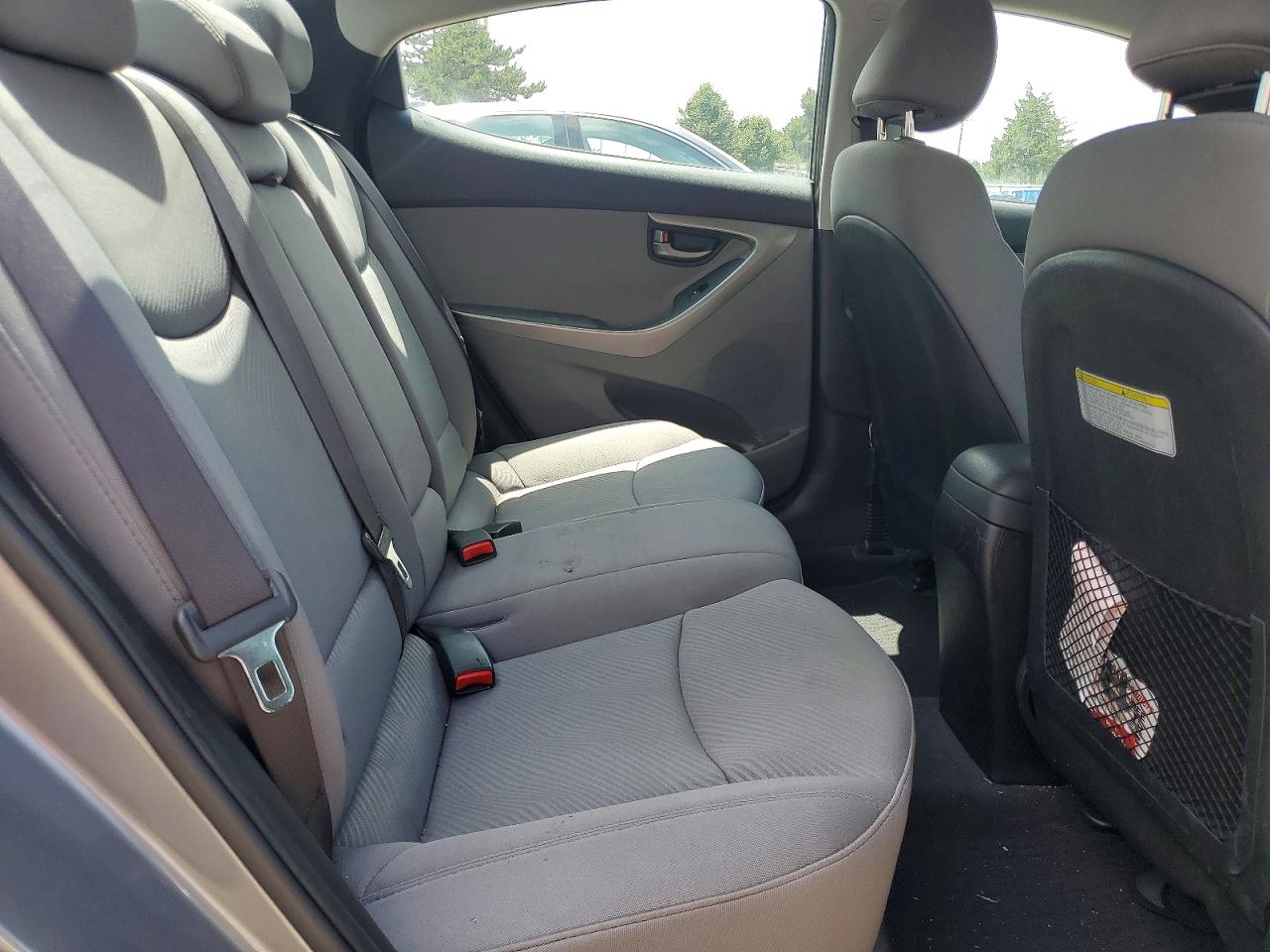 2013 Hyundai Elantra Gls Silver vin: 5NPDH4AEXDH372935