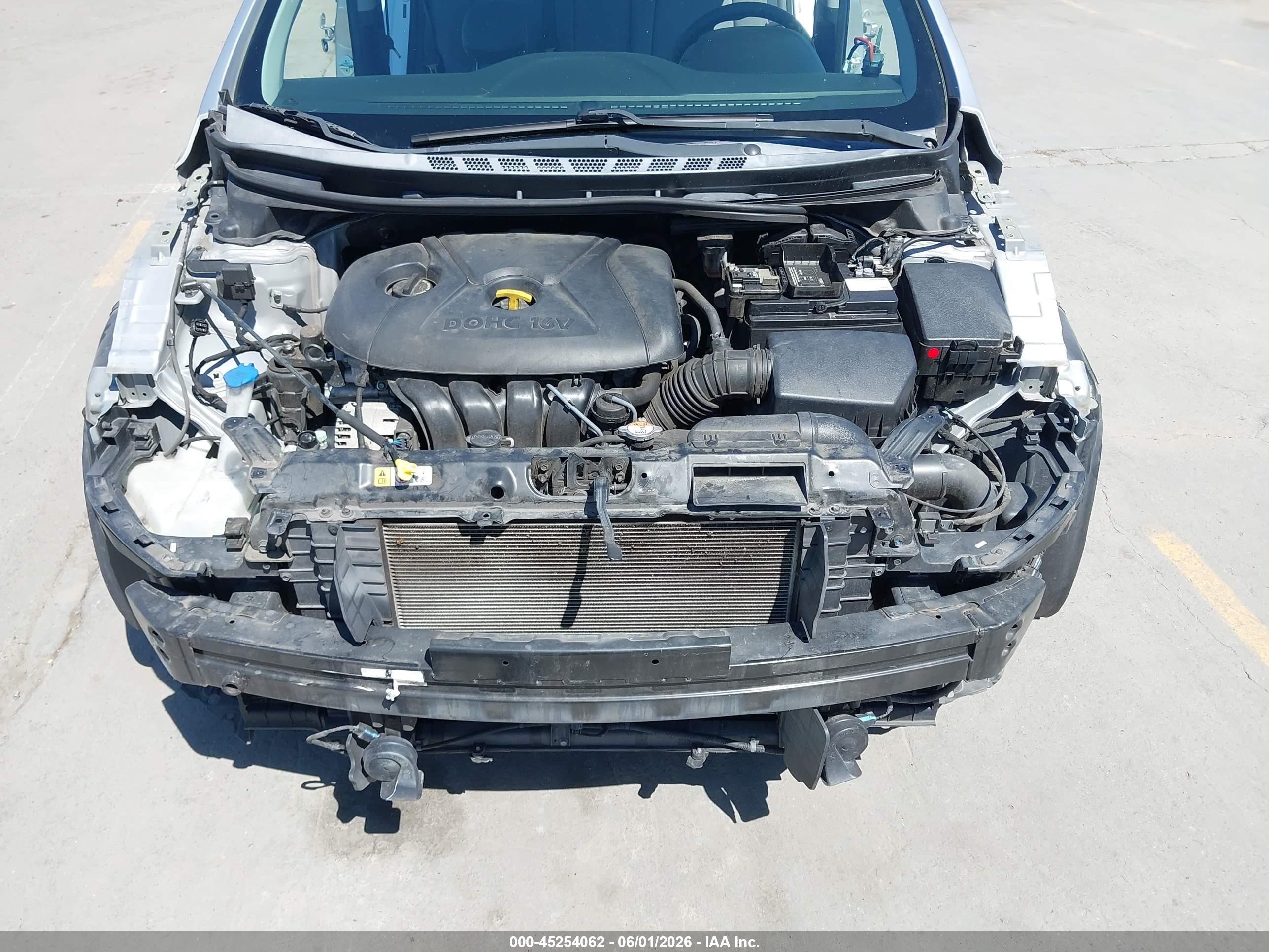2013 Hyundai Elantra Gls Silver vin: 5NPDH4AEXDH374426