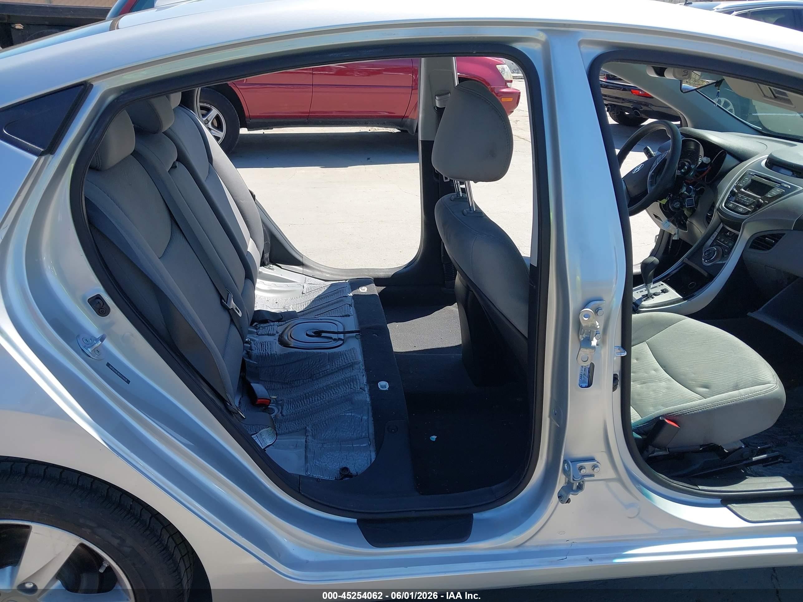 2013 Hyundai Elantra Gls Silver vin: 5NPDH4AEXDH374426