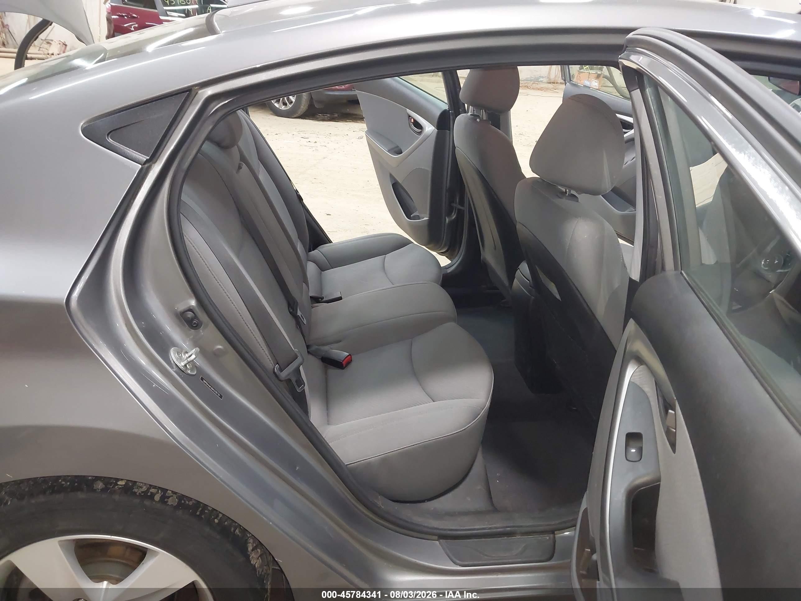2013 Hyundai Elantra Gls Серый vin: 5NPDH4AEXDH378735