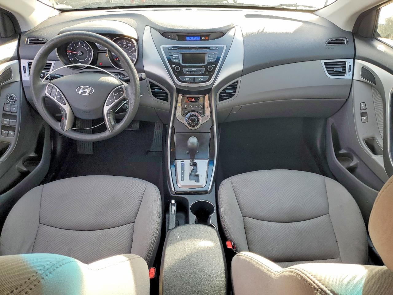 2013 Hyundai Elantra Gls Silver vin: 5NPDH4AEXDH379237