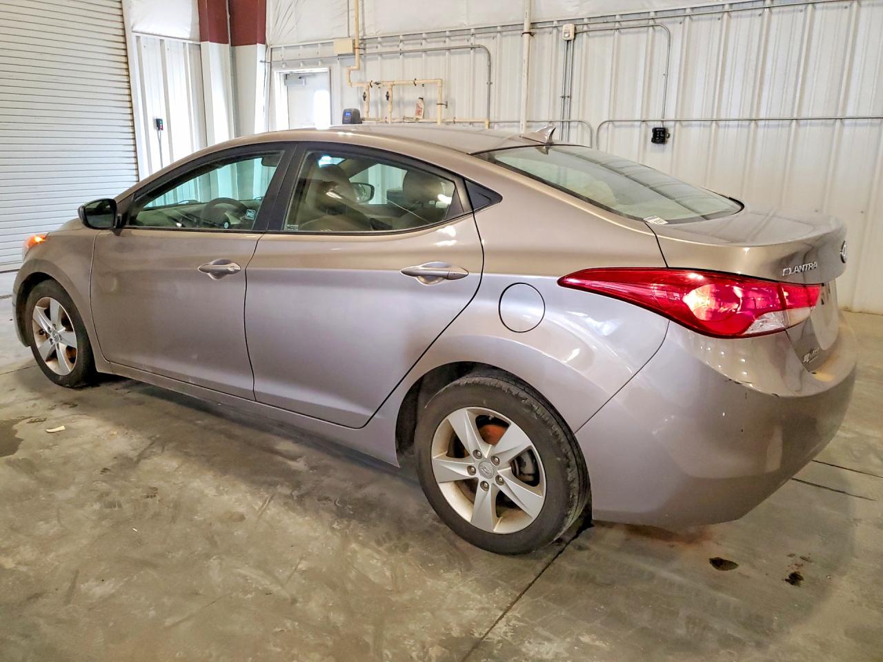 2013 Hyundai Elantra Gls Tan vin: 5NPDH4AEXDH379299