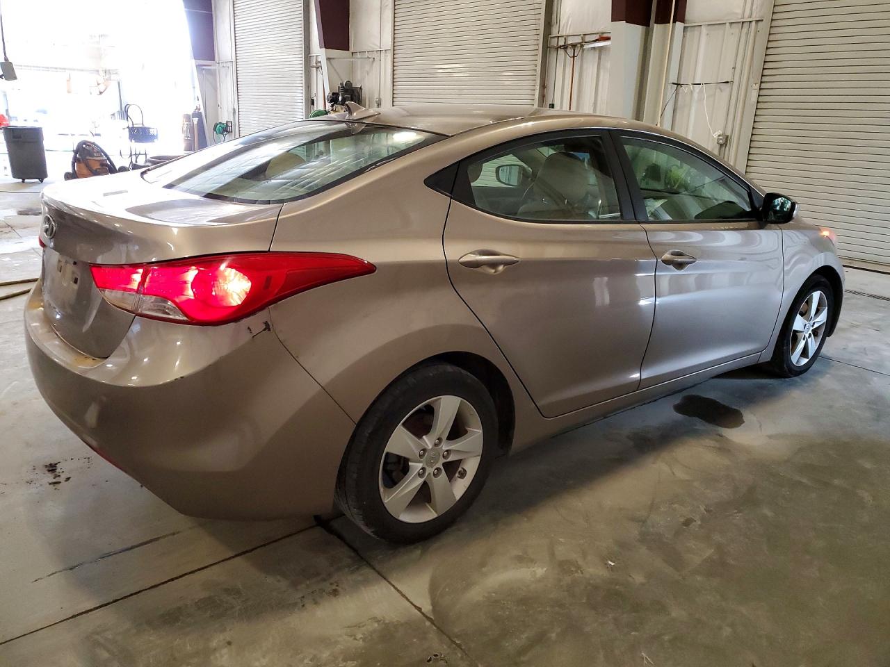 2013 Hyundai Elantra Gls Tan vin: 5NPDH4AEXDH379299
